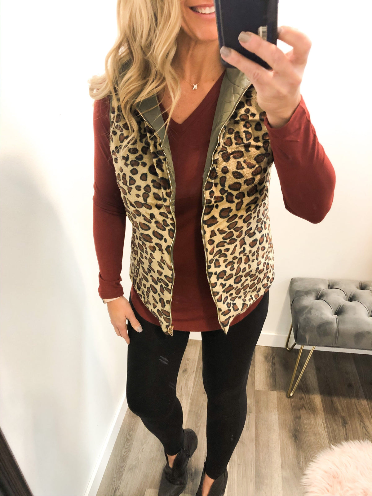 Darcy Reversible Quilted Vest *Final Sale*