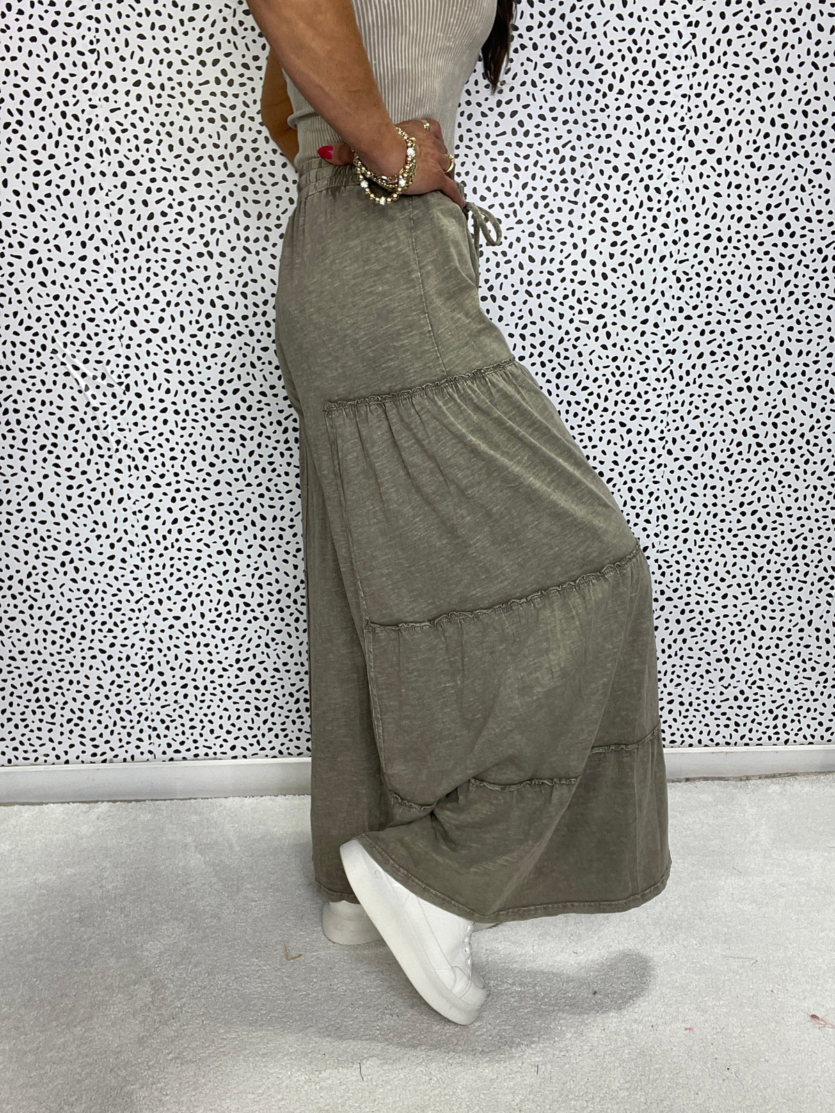 Going All In Mineral Washed Pants In 4 Colors