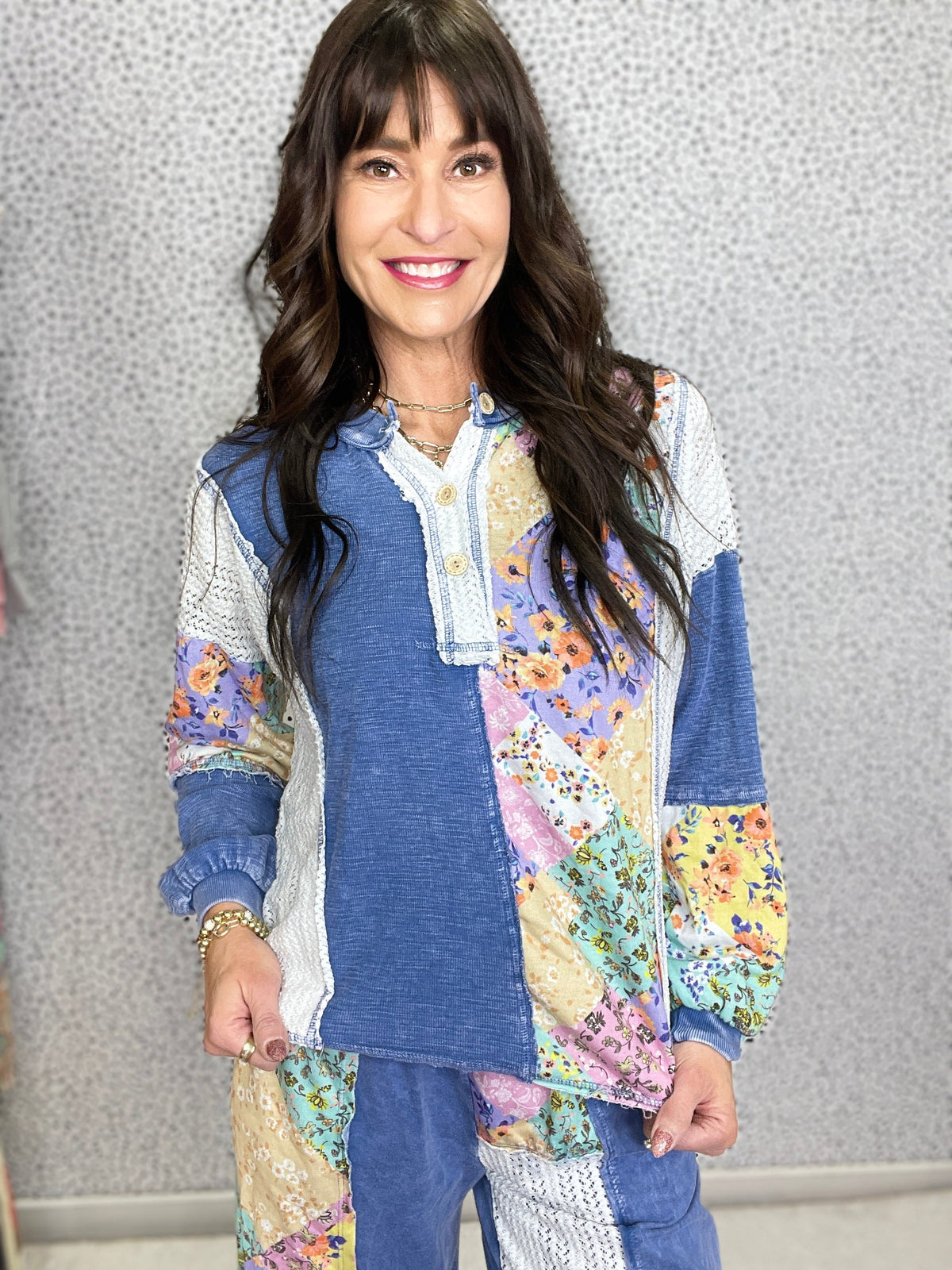 All The Right Moves Mineral Washed Boho Top In 2 Colors *Final Sale*