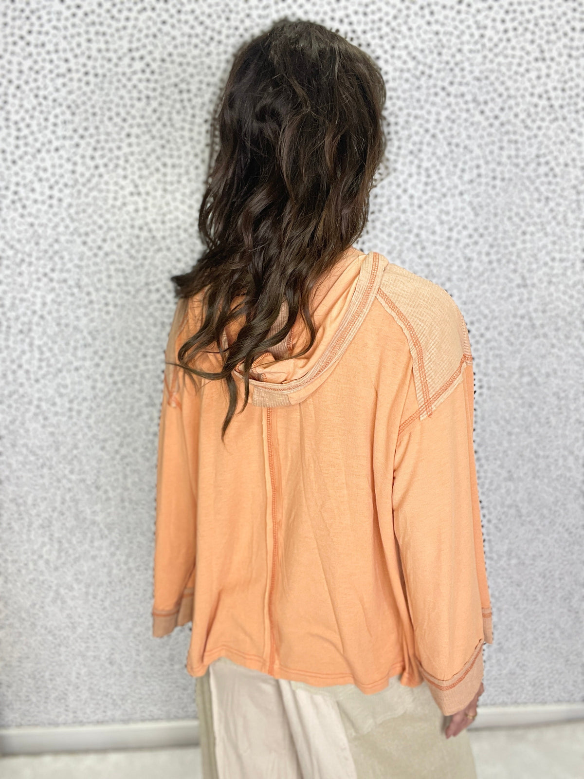 POL When The Sky Goes Dark Bell Sleeve Top In 2 Colors