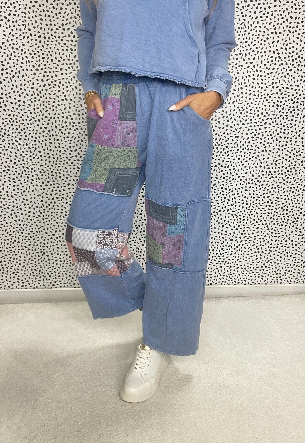 Bandana Dreams Patchwork Pants In 3 Colors
