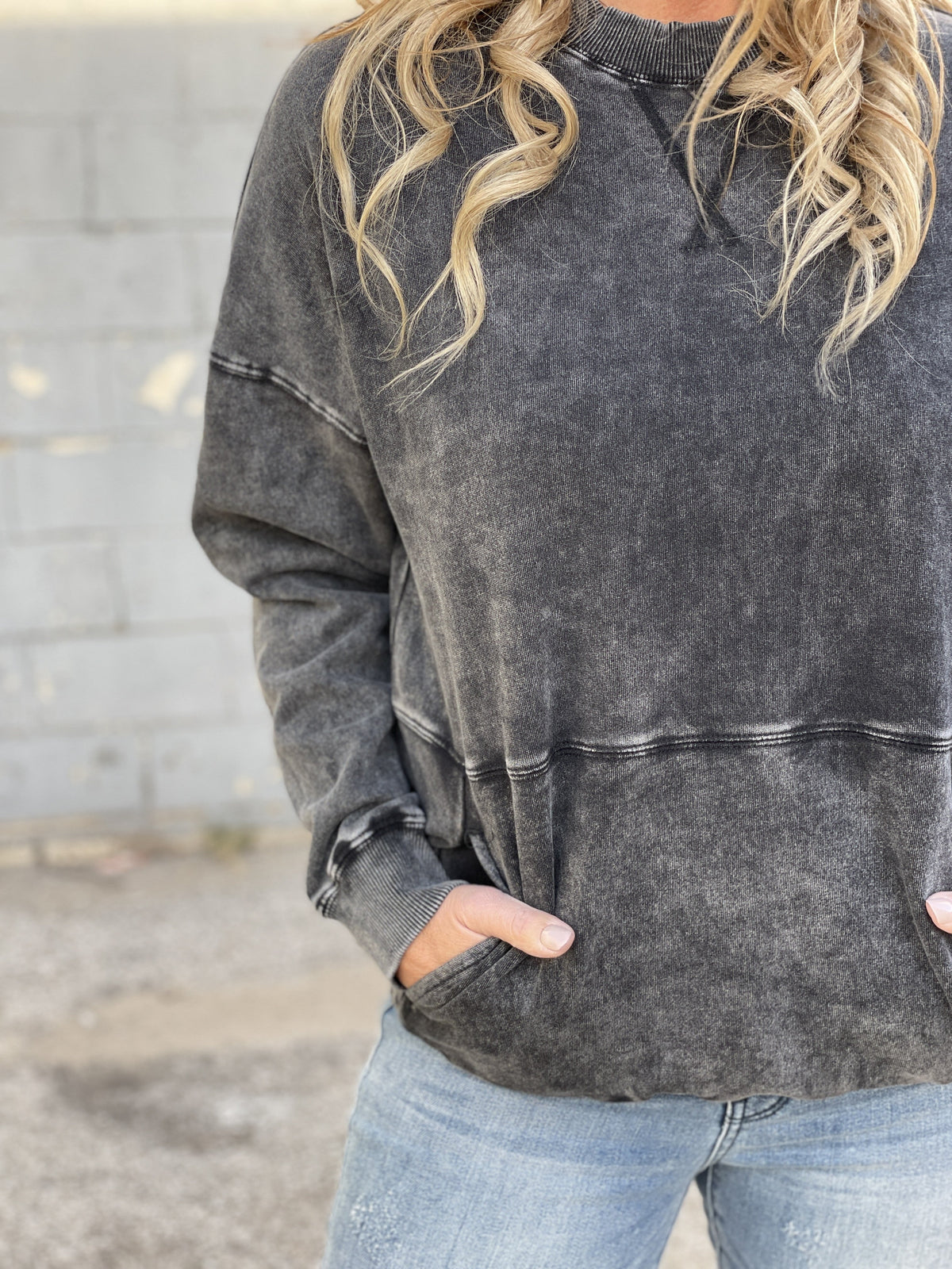Mineral Ice Crewneck Sweatshirt