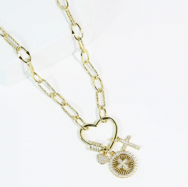 Love and Grace Necklace In 2 Colors *Final Sale*