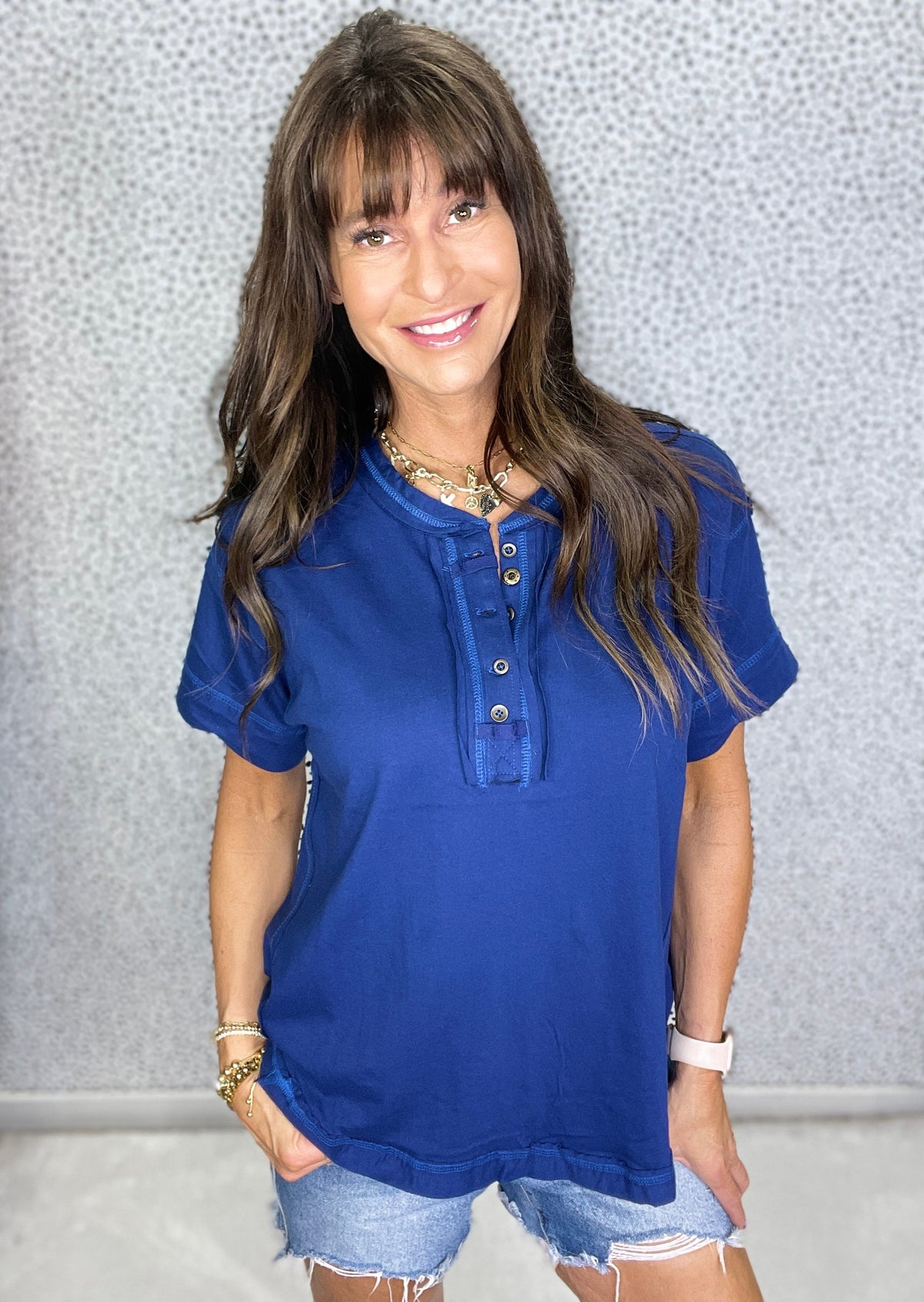 Cool Instincts Short Sleeve Top In 7 Colors *Final Sale*