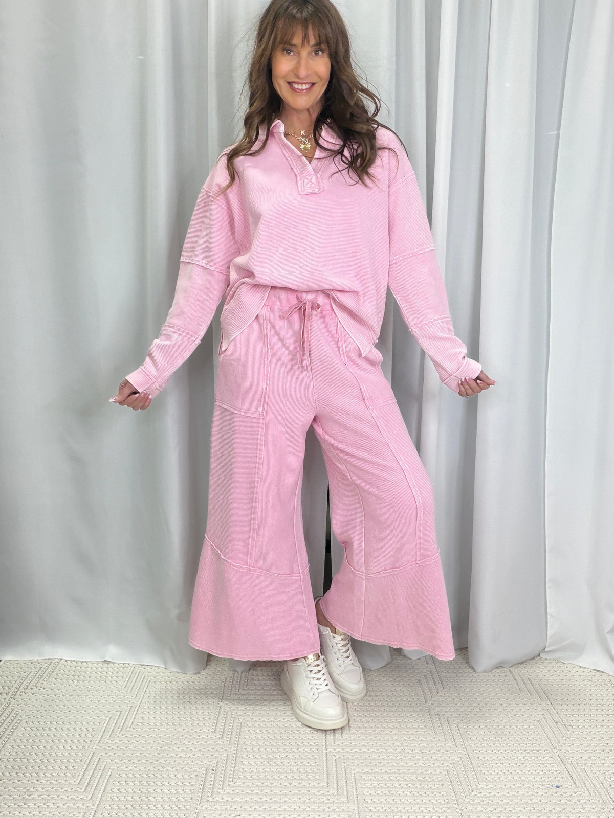 Coastal Comfort Wide Leg Pants In 5 Colors