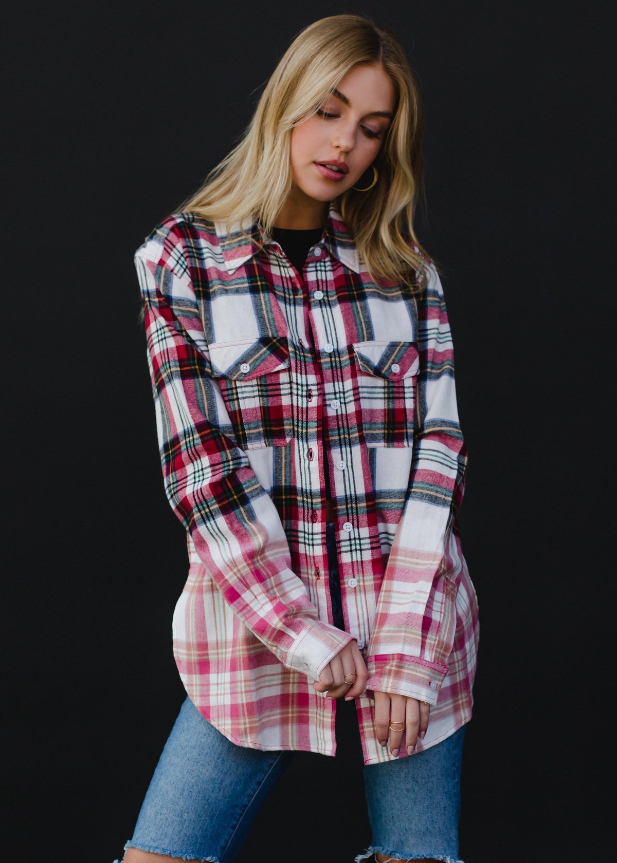 Red and White Flannel