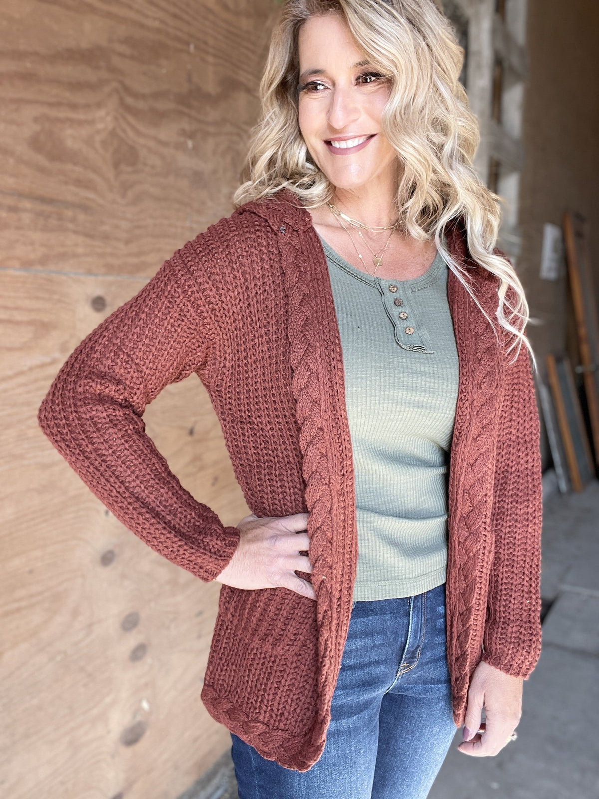 Braided Bonanza Cardigan *Final Sale*