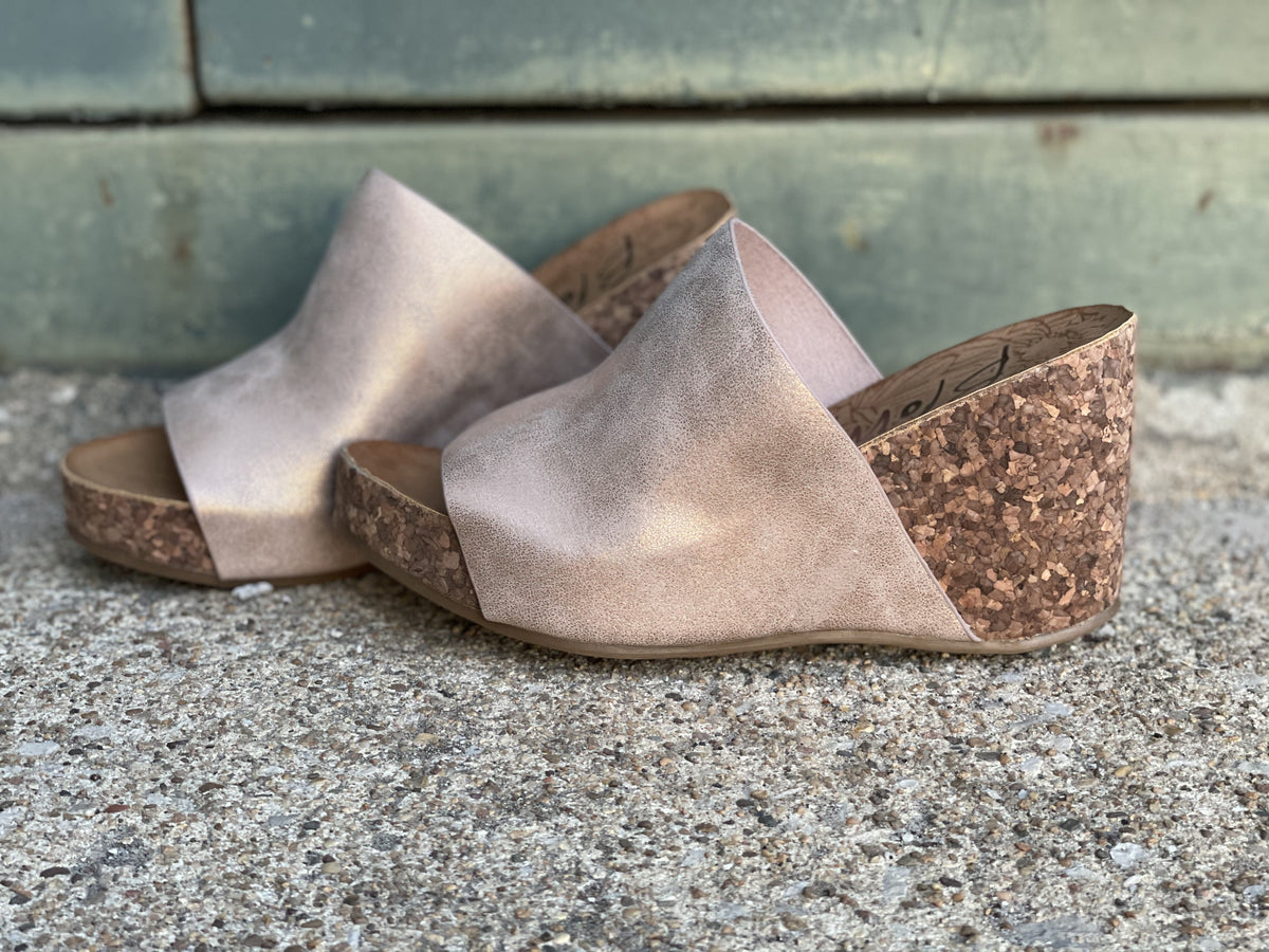Blowfish Rose Gold Haxy Sandal