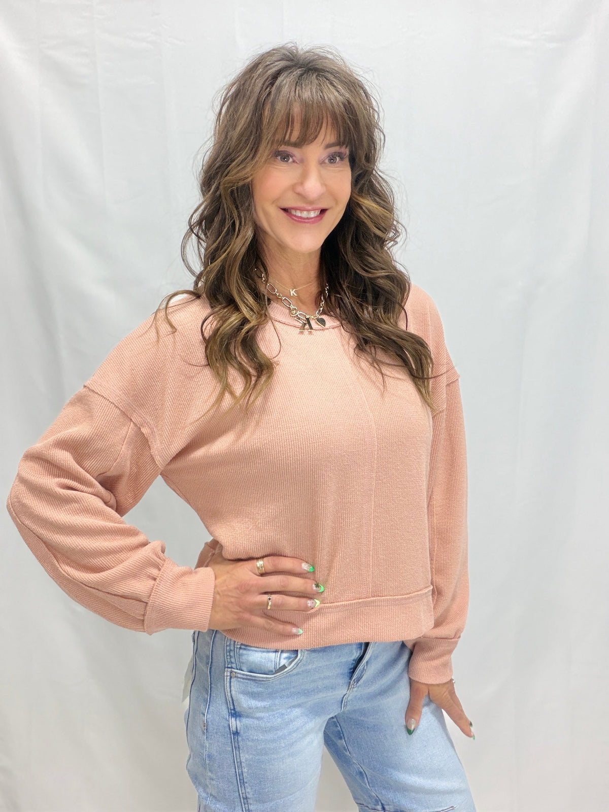 Center Stage Seam Top