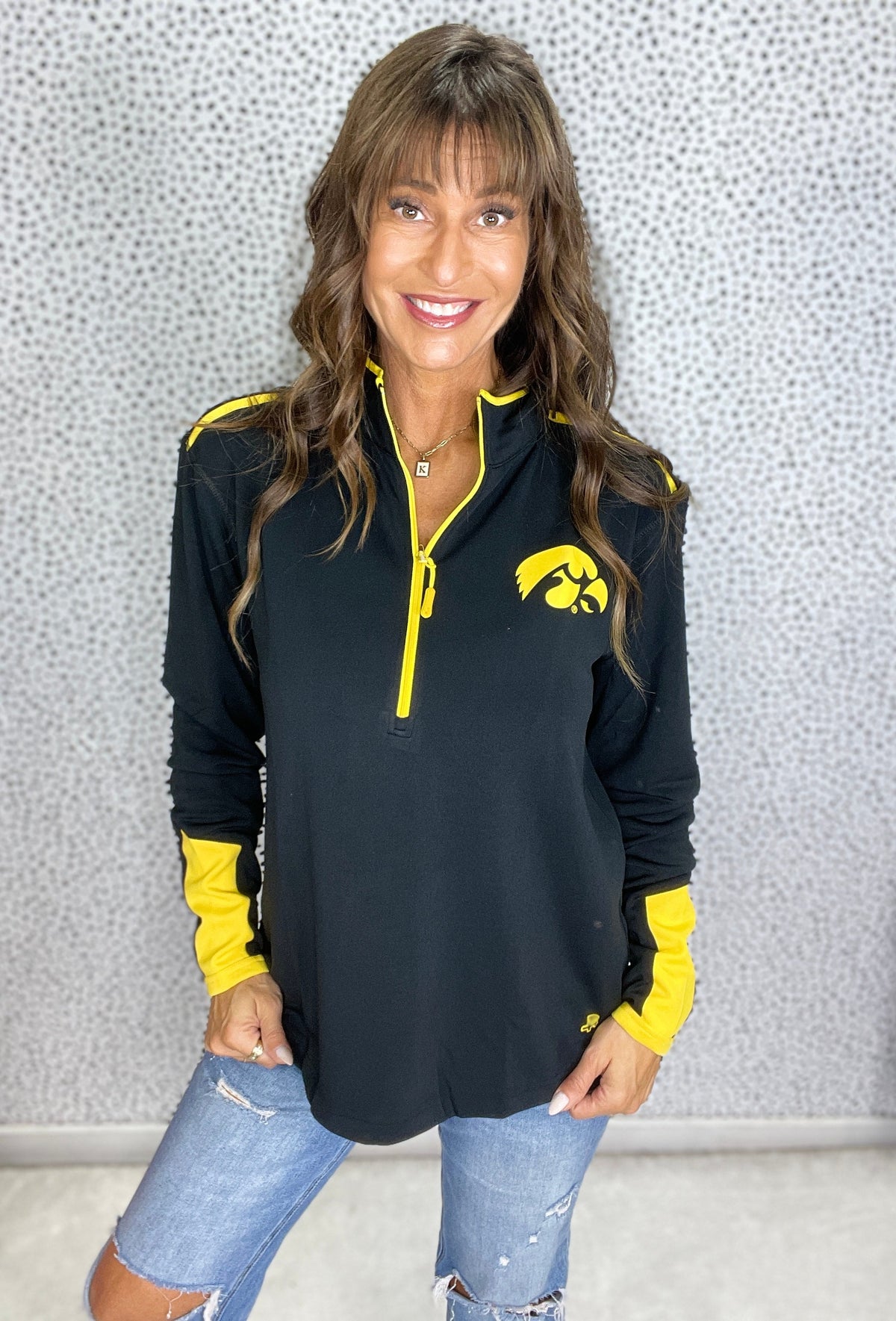Iowa Tigerhawk Reid 1/2 Zip Pullover