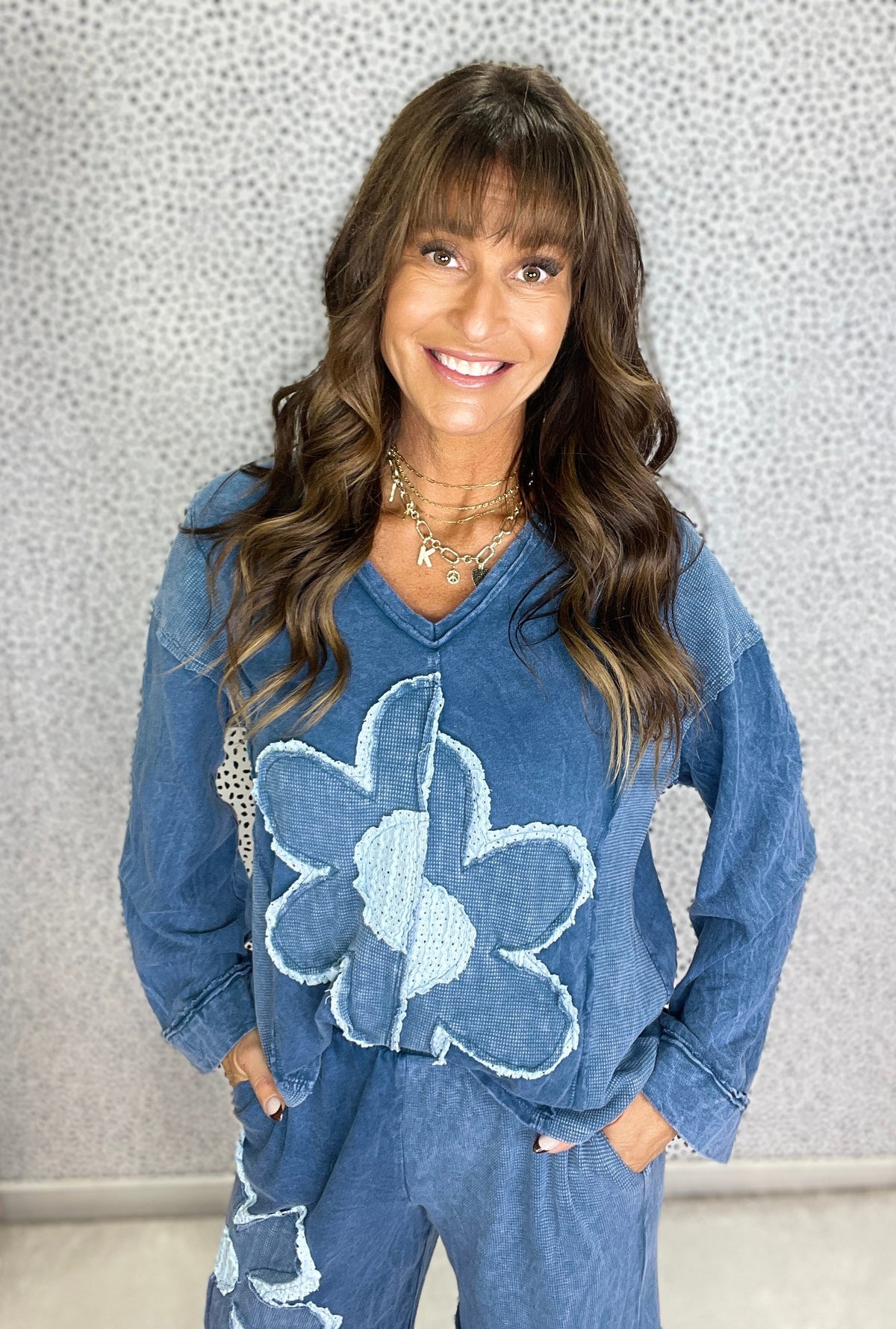 Boho Blooming Mineral Wash Top In 8 Colors