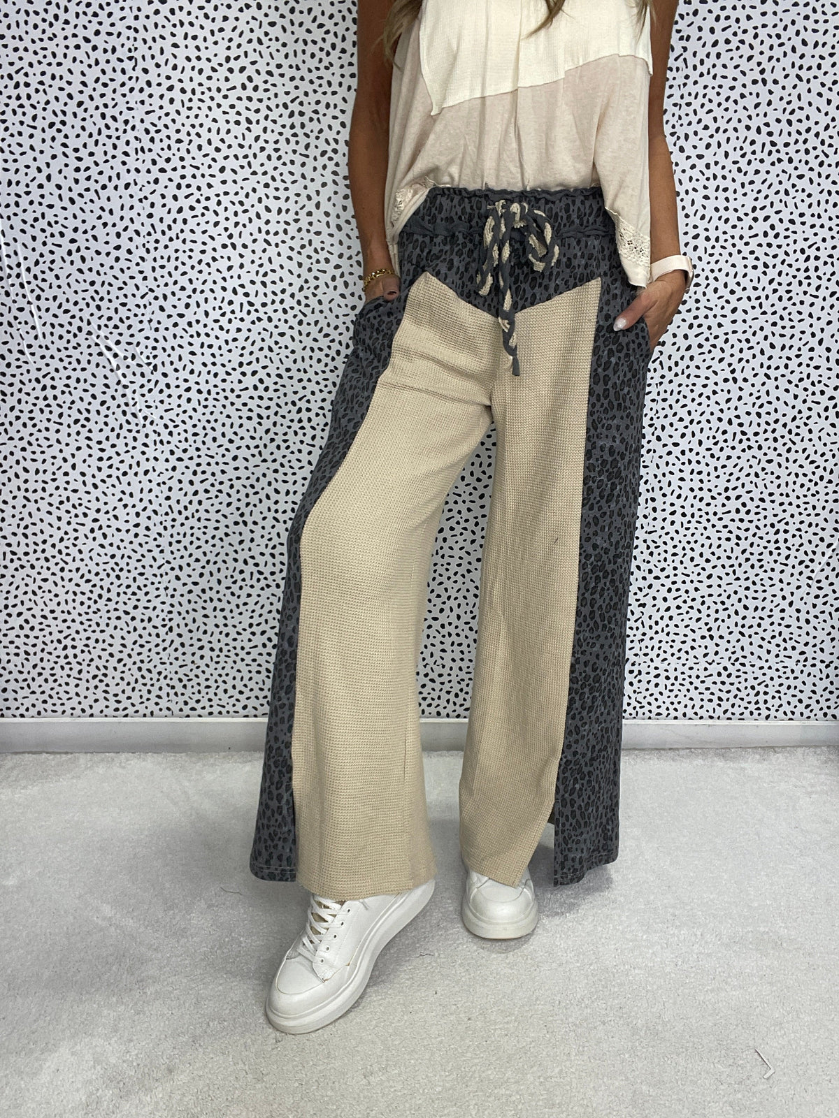 POL Rebel Knit Cargo Pants In 2 Colors
