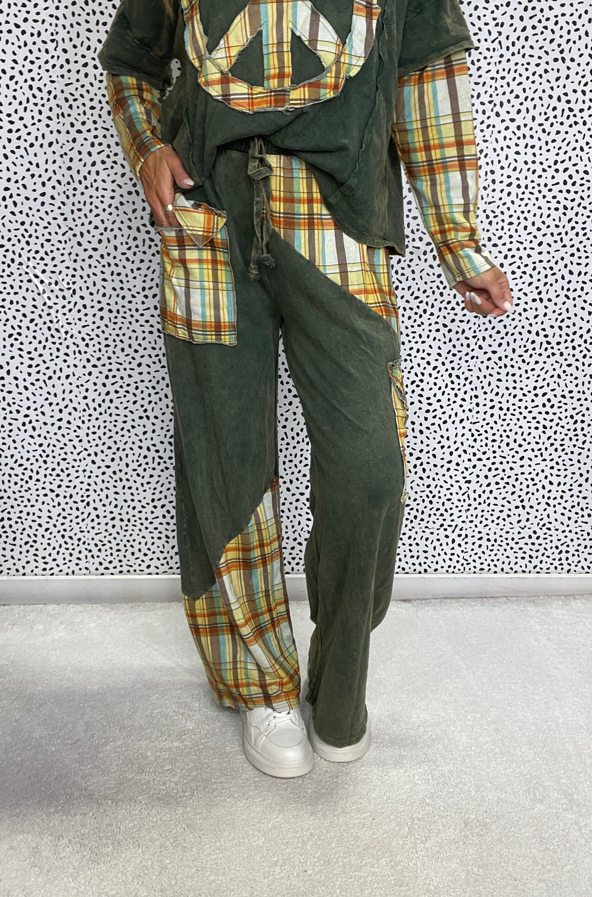 All Play No Rules Cargo Lounge Pants In 2 Colors *Final Sale*