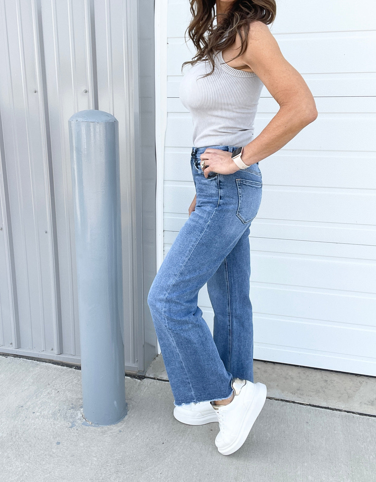 Mica Wren Super High Wide Leg Jeans 82M