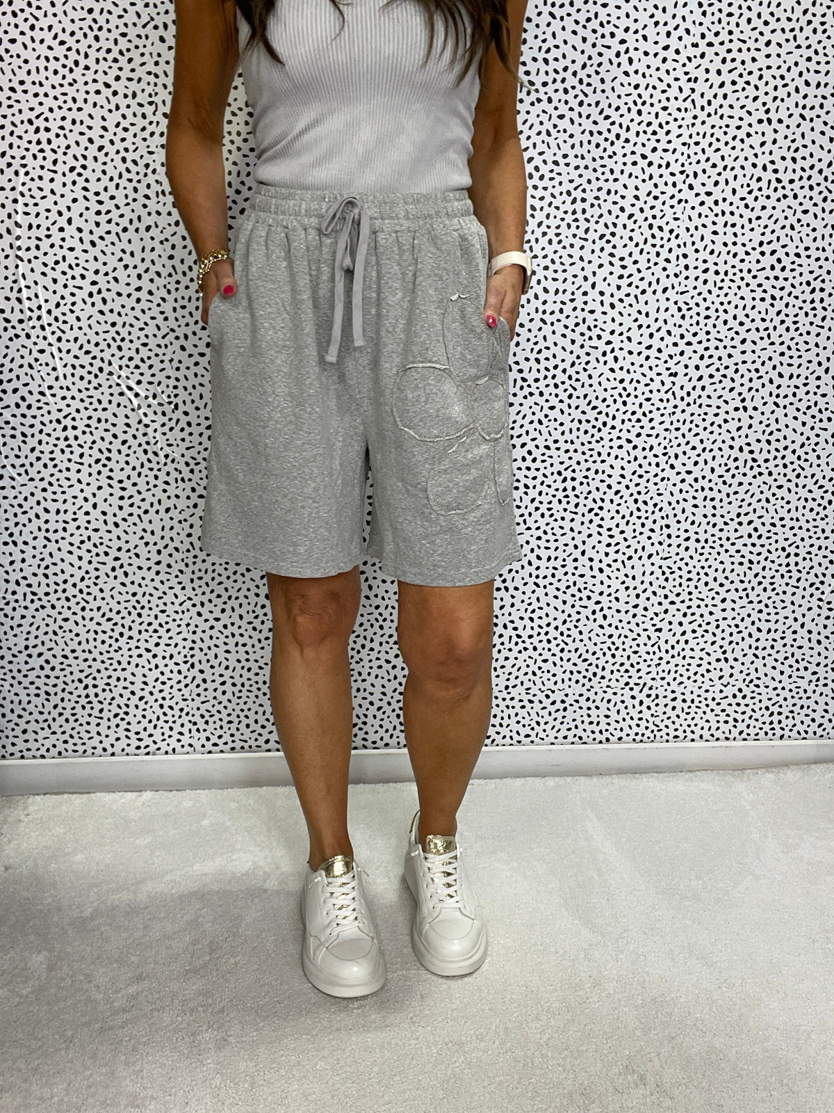 Flowering Style Mineral Washed Shorts In 3 Colors *Final Sale*