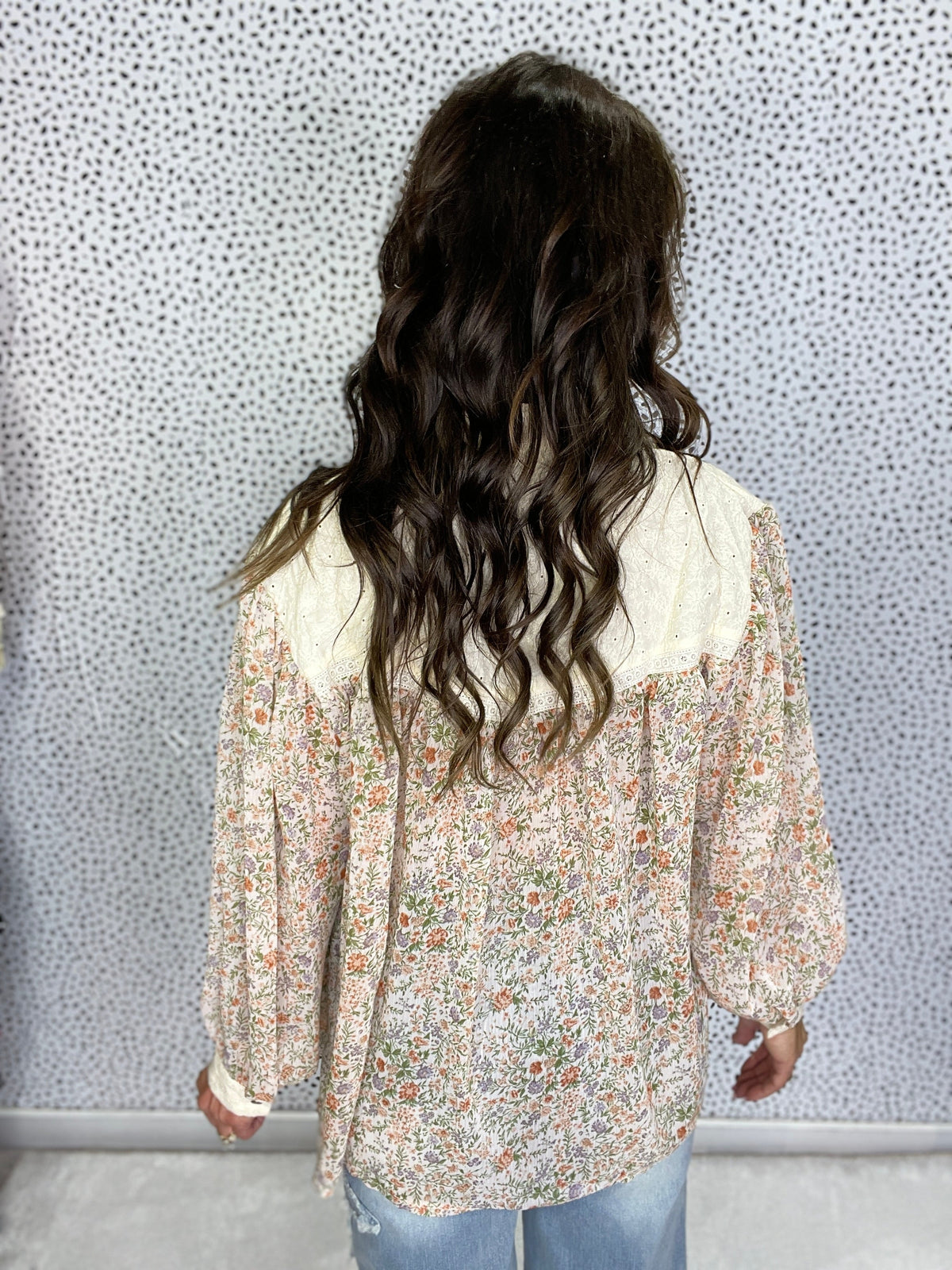 Pol Meadow Bloom Button-Up in 2 Colors