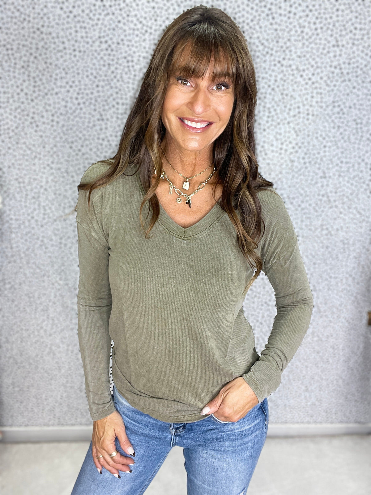 Ribbed Delight Top in 2 Colors *Final Sale*