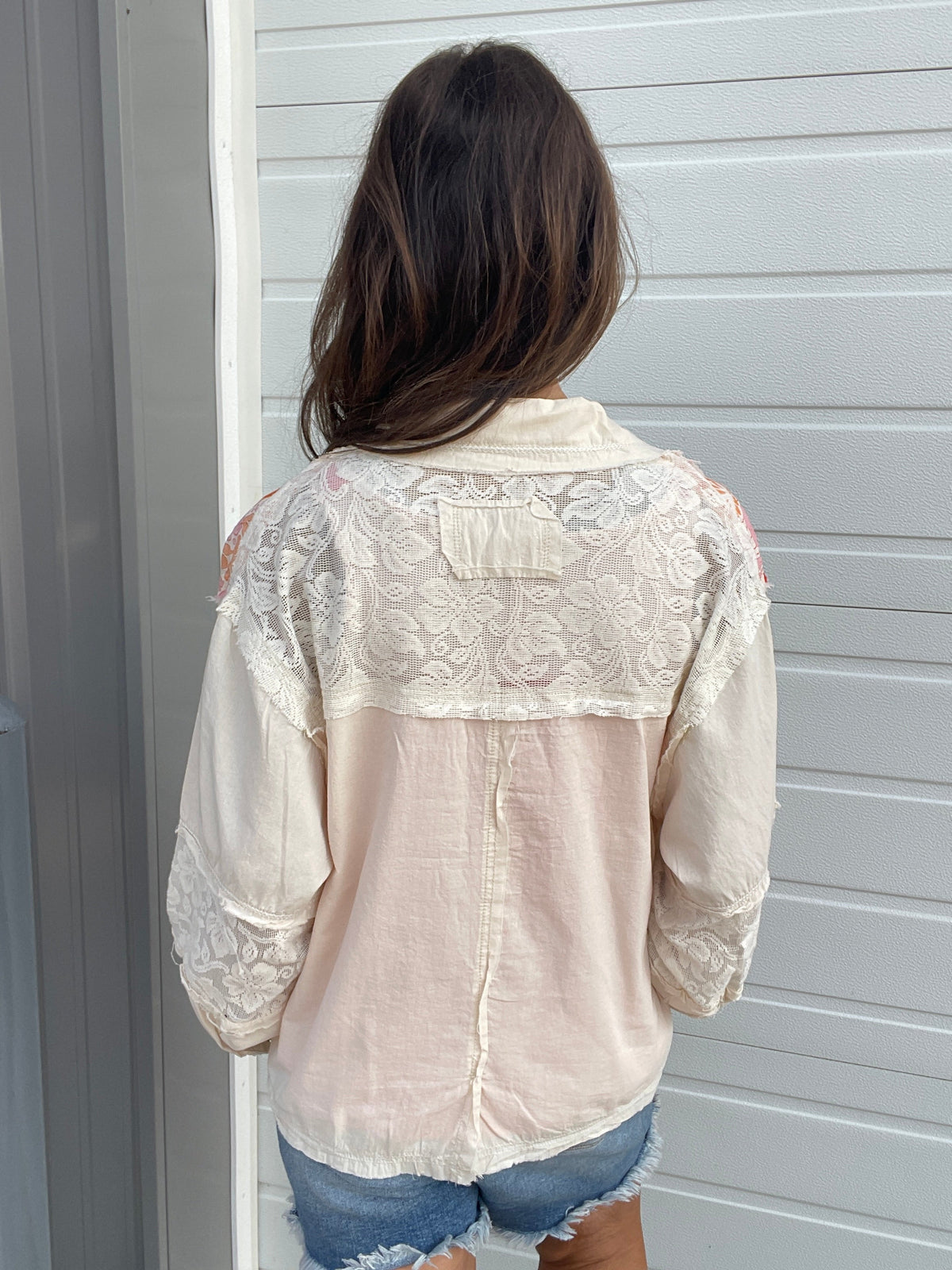 Pol Check Yourself Balloon Sleeve Shirt In 4 Colors