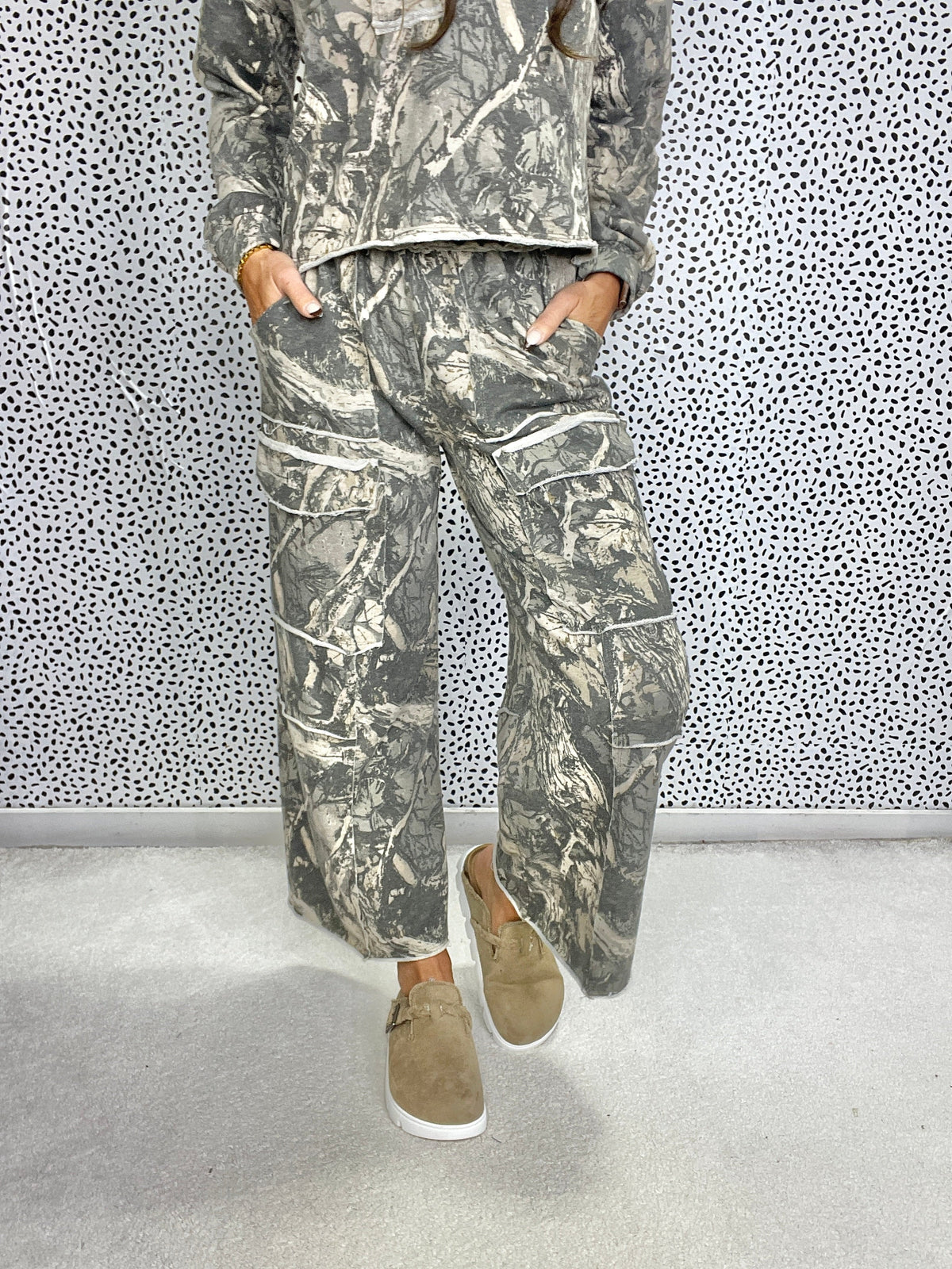 Looking Out Tree Camo Cargo Pants In 2 Colors
