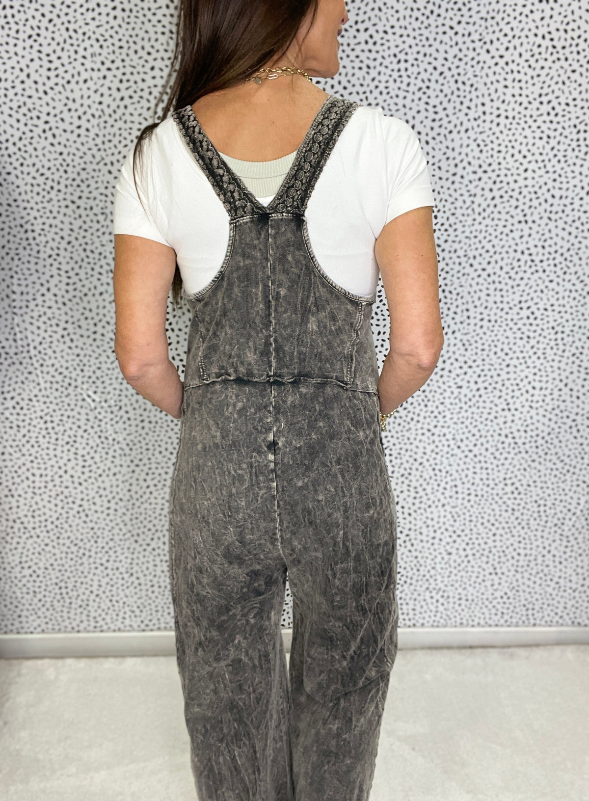 Moonlight Lace Mineral Washed Boho Jumper In 4 Colors *Final Sale*