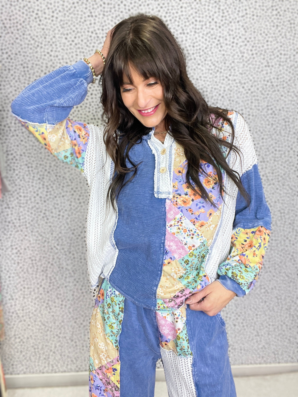 All The Right Moves Mineral Washed Boho Top In 2 Colors *Final Sale*