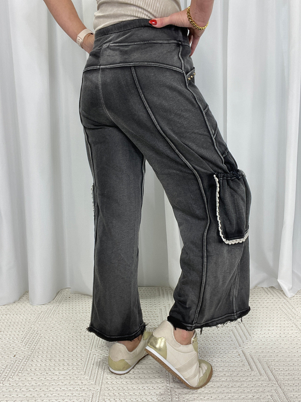 POL Time Goes On Wide Leg Pants *Final Sale*