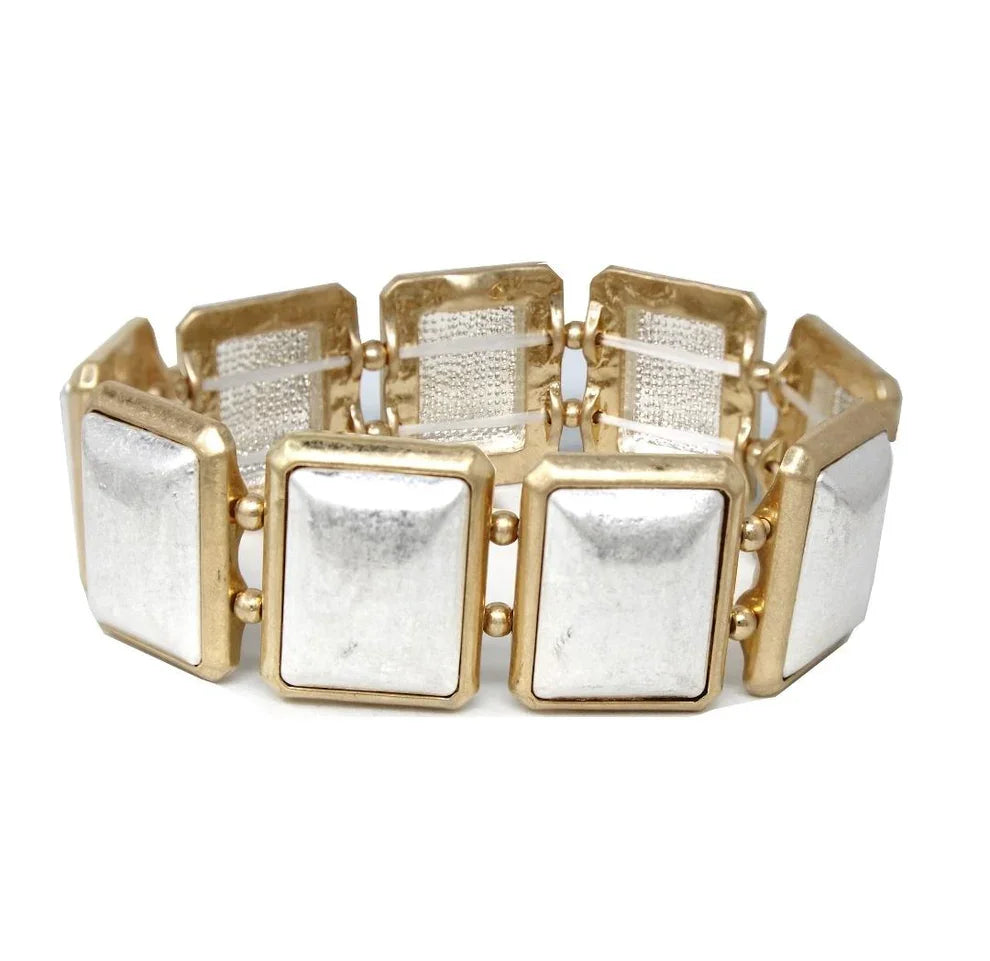 Room For You Square Stretch Bracelet In 2 Colors *Final Sale*