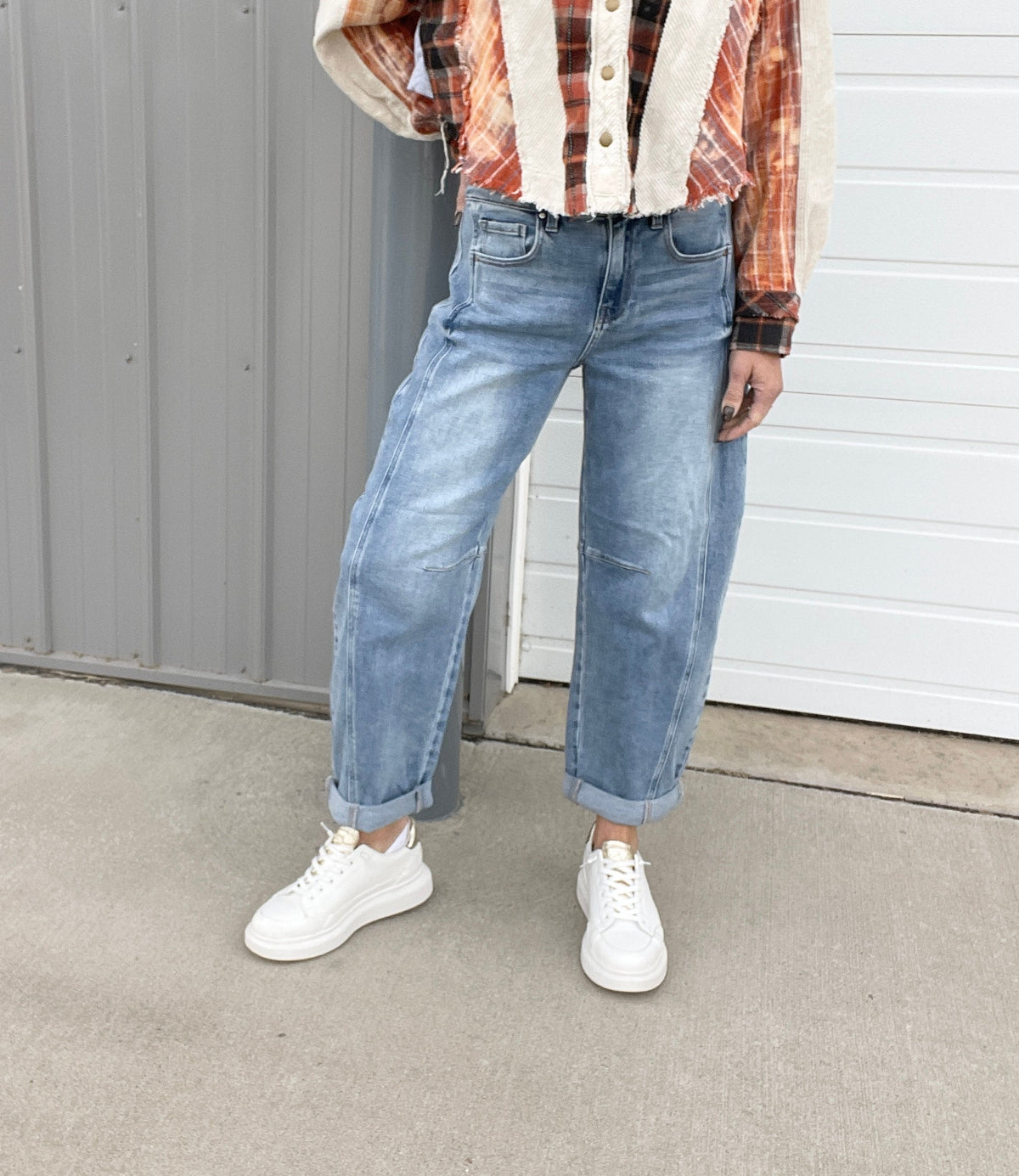 Risen Melissa Barrel Jeans 901 In Medium