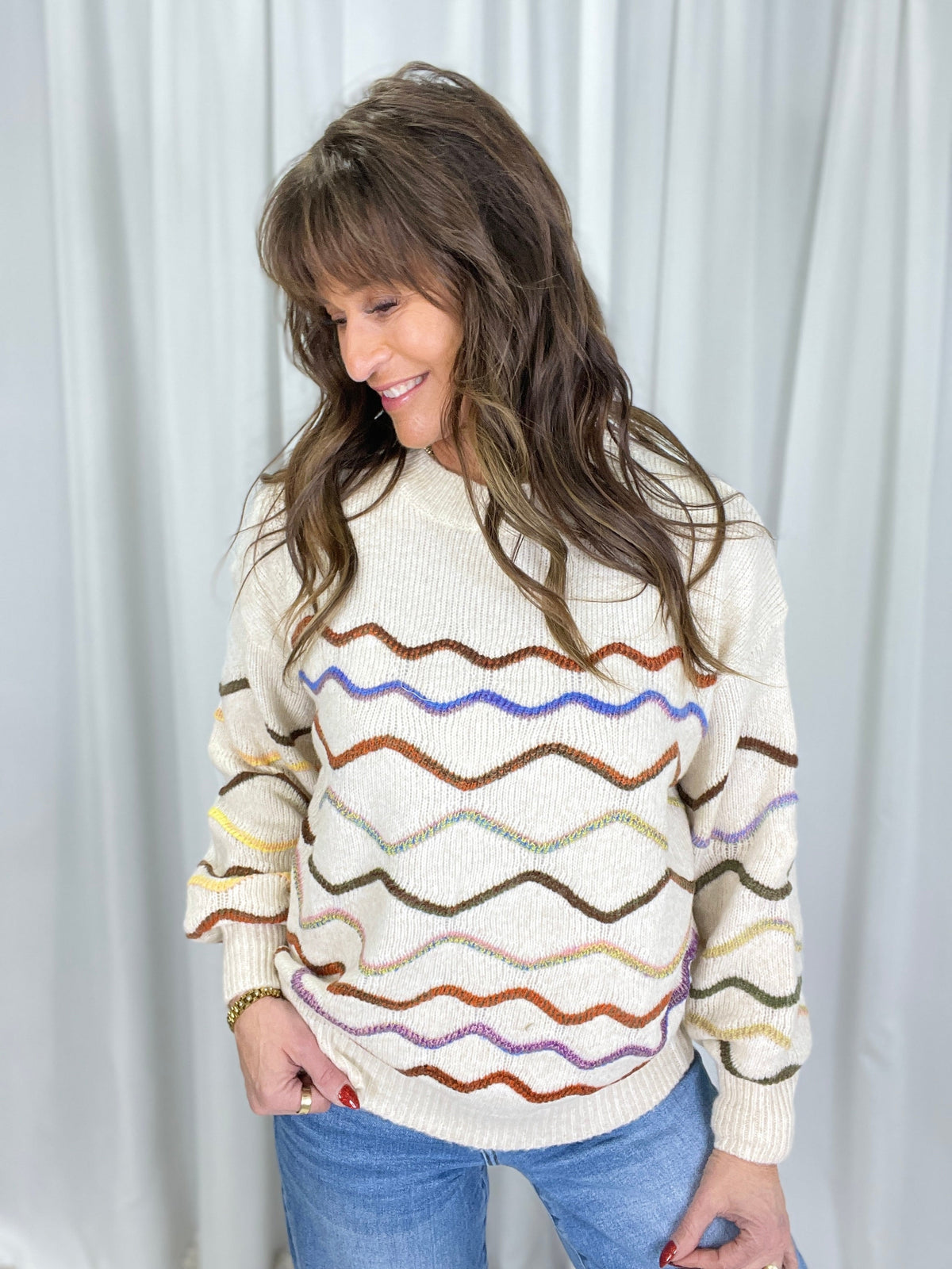 For The First Time Knitted Sweater In 2 Colors *Final Sale*