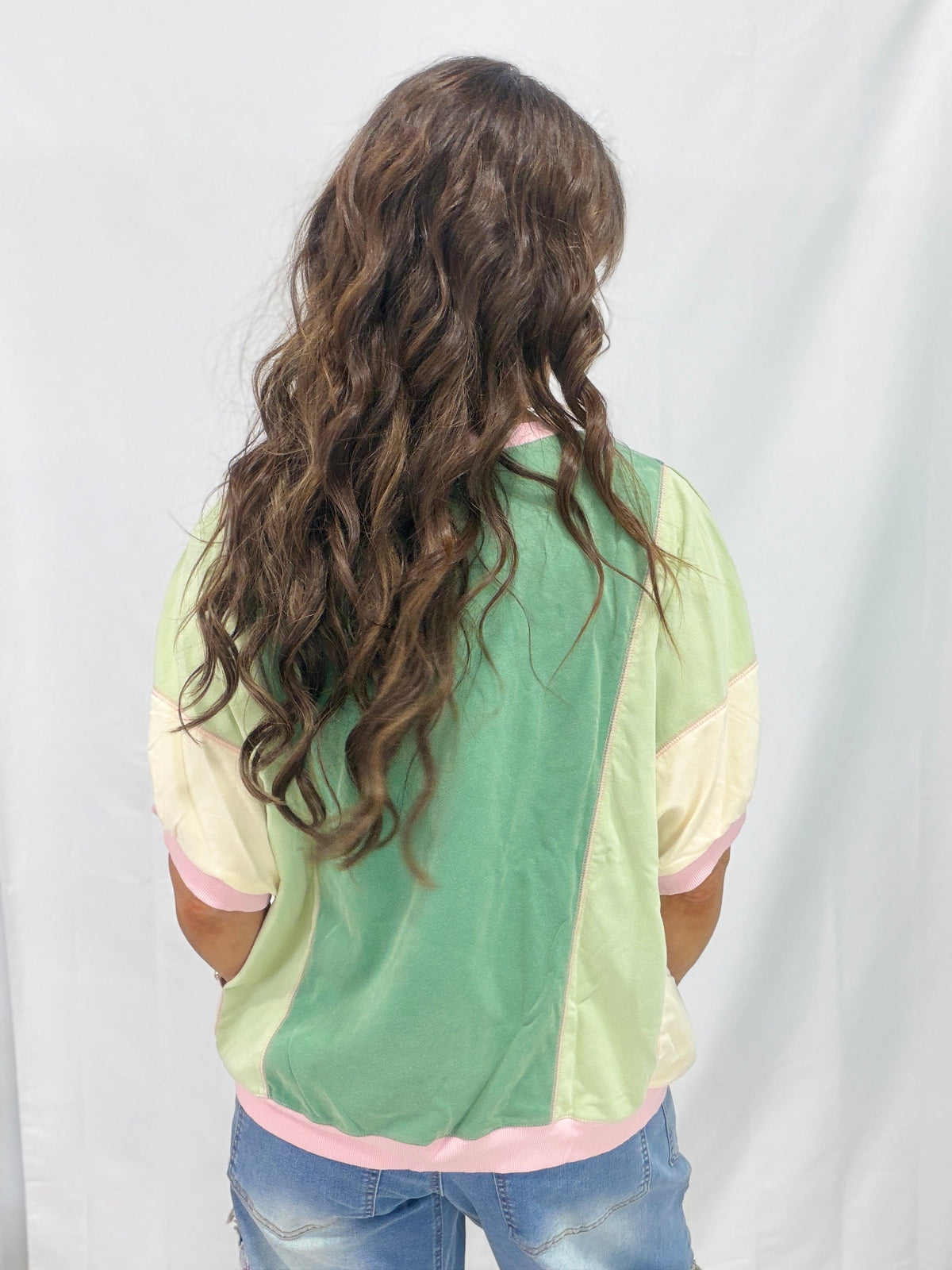 Color Stack Top In Sage