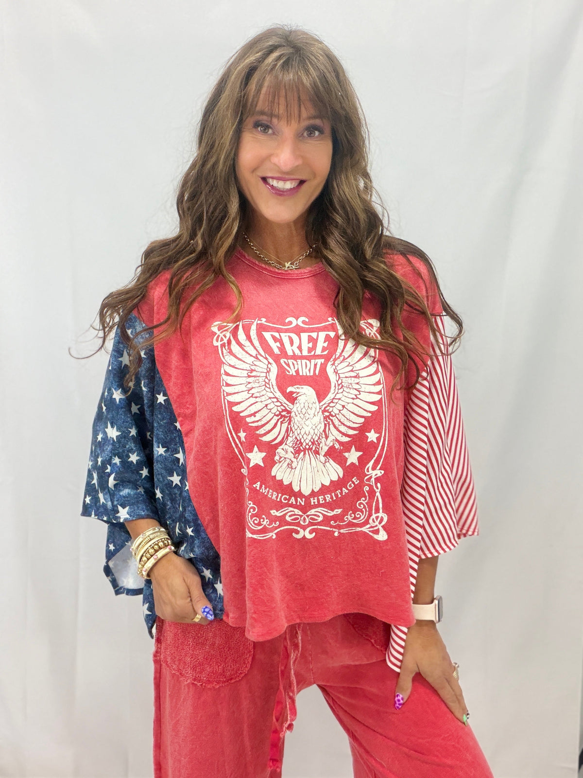The Starry Cozy Poncho Top In 2 Colors