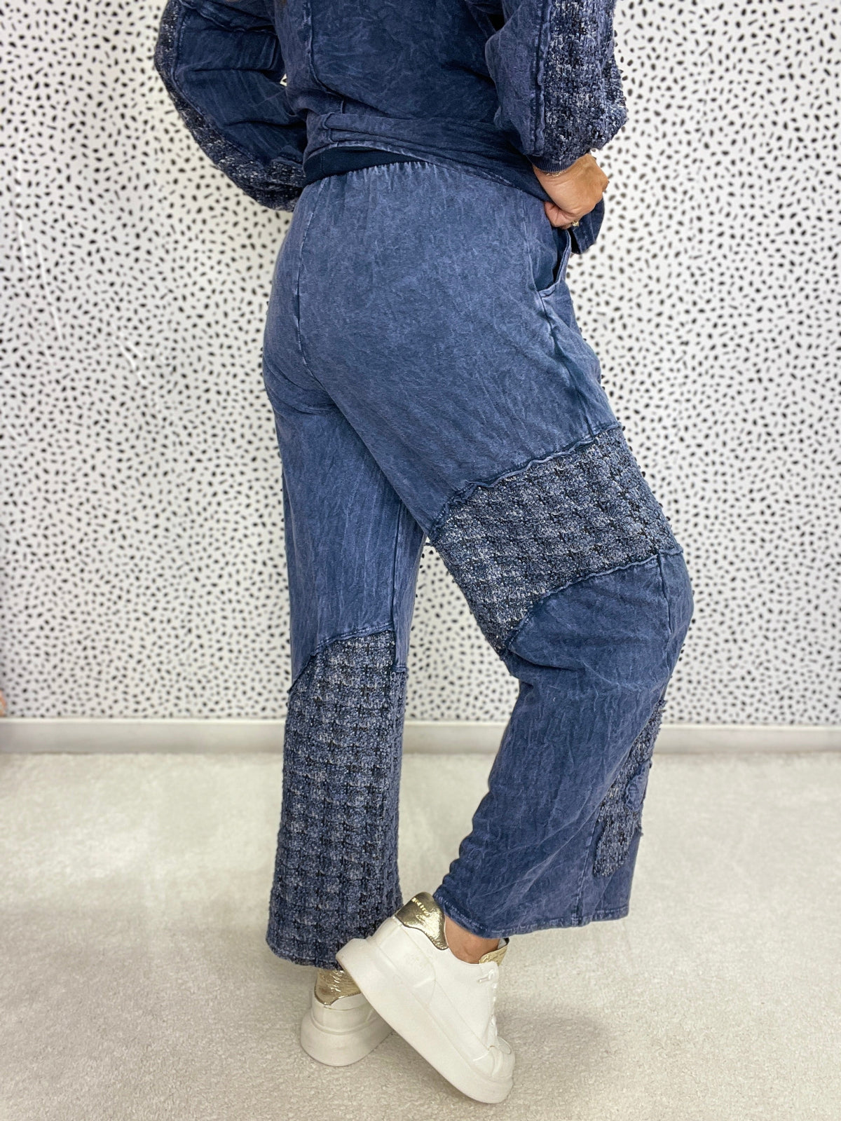Wildflower Patchwork Wide Leg Pants in 2 Colors *Final Sale*