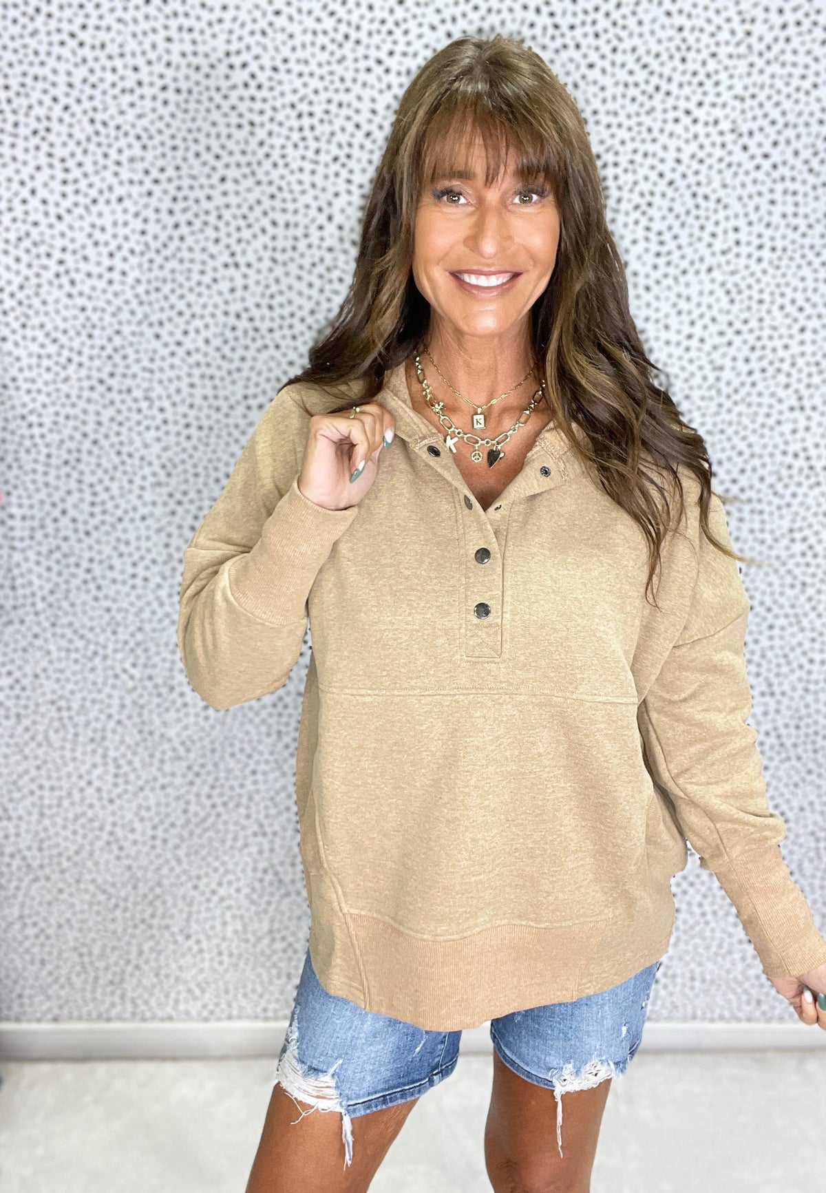Something To Give Fleece Hooded Pullover In 5 Colors
