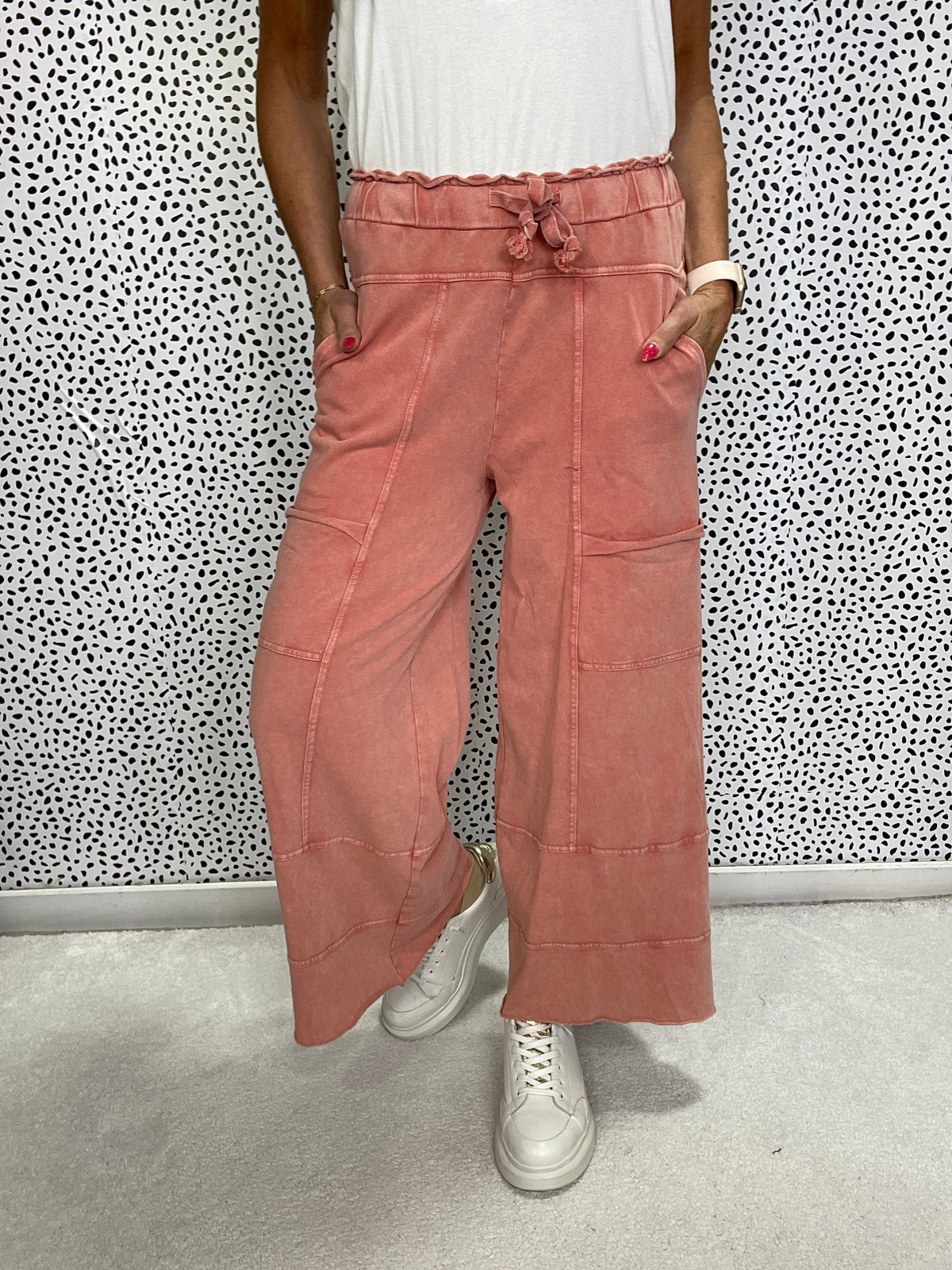 Not The Only One Wide Leg Palazzo Pants In 11 Colors *Final Sale*