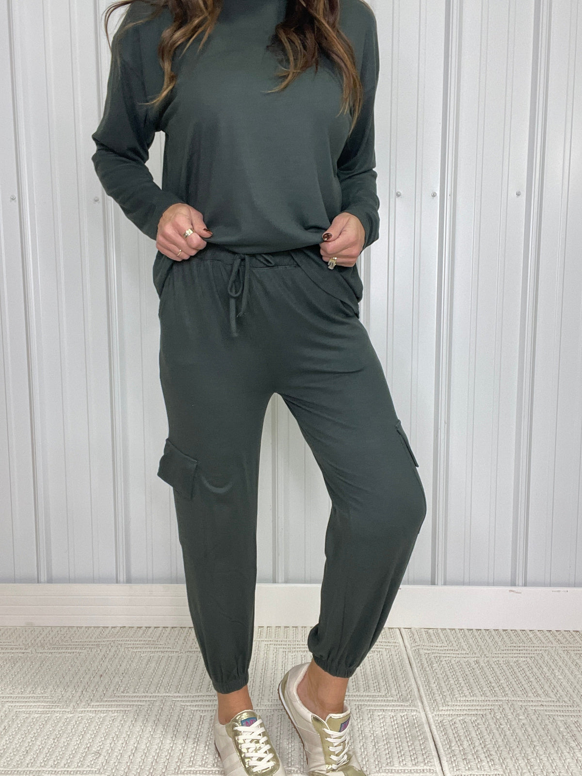 Cloud Soft Cargo Jogger in 2 Colors