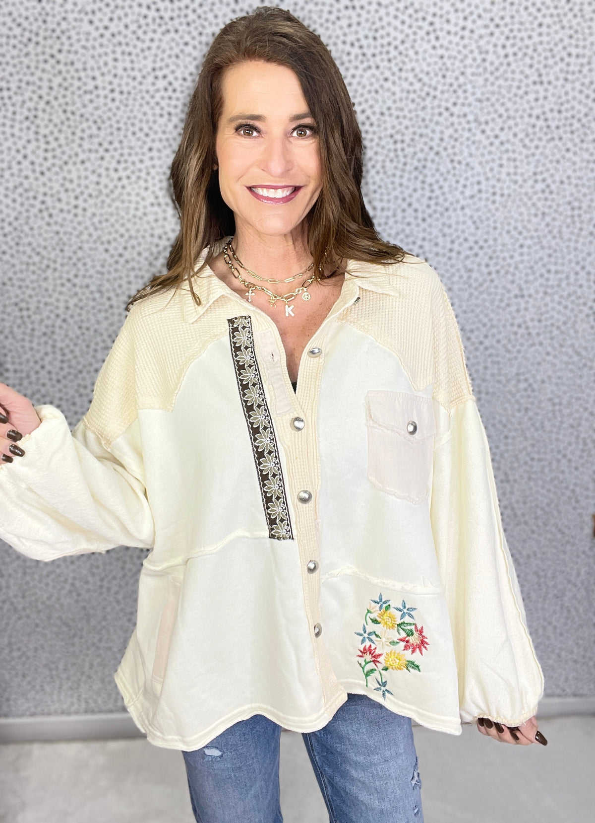 POL Calling Your Bluff Oversized Jacket In 4 Colors *Final Sale*