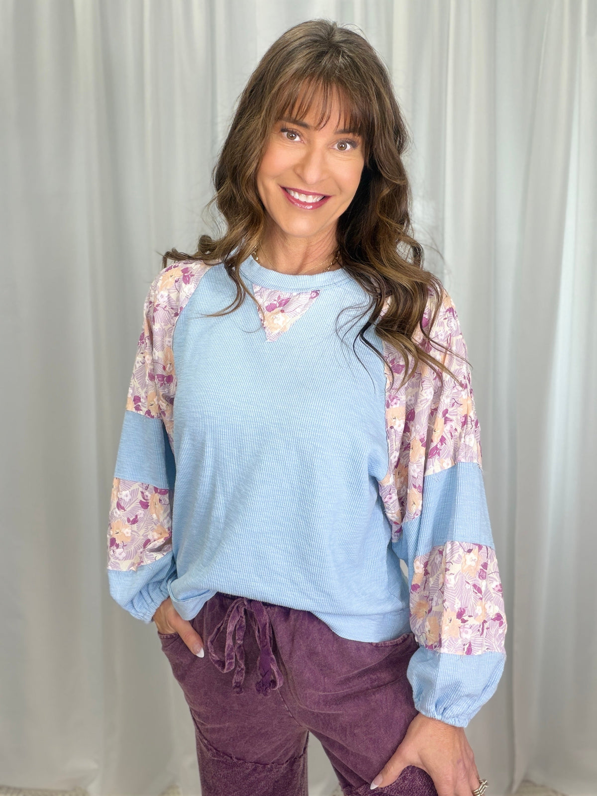 Pol Bloomline Crewneck in 2 Colors
