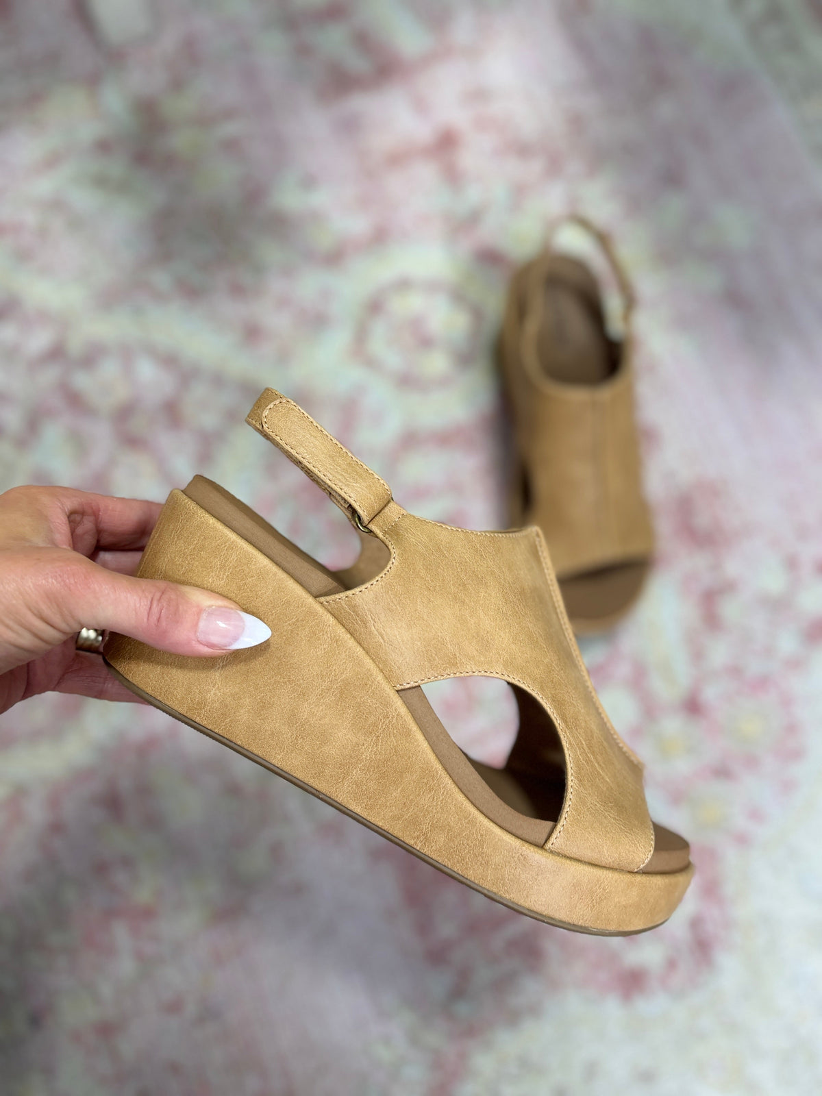 Corkys Carley Sandal In Caramel All *Final Sale*