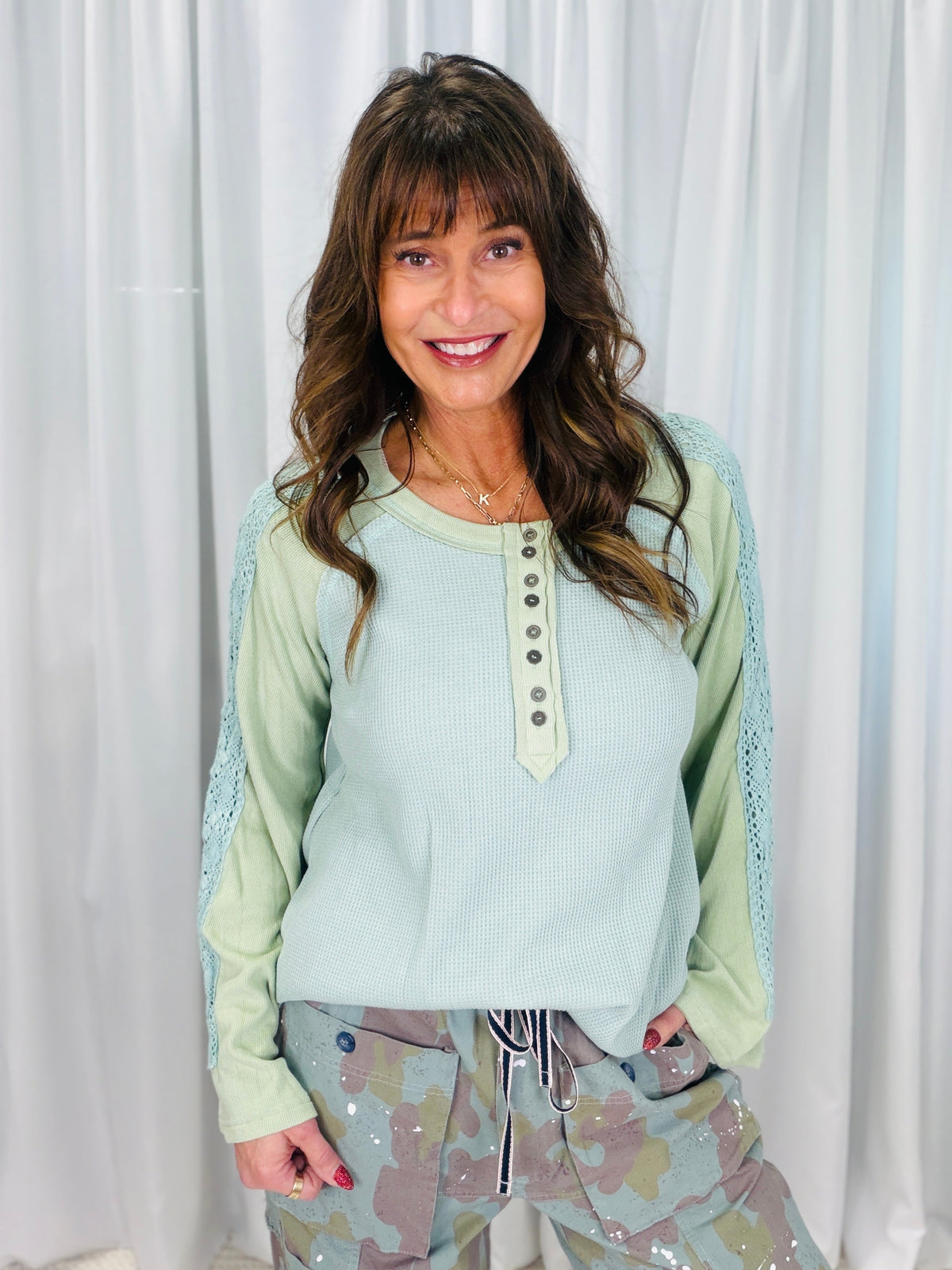 POL Up To Me Raglan Fit Long Sleeve Top In 4 Colors