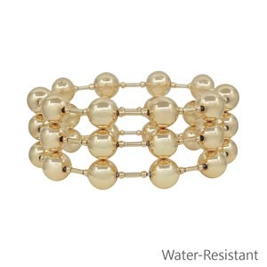 Set Of 3 Ball Stretch Bracelets In 3 Colors *Final Sale*