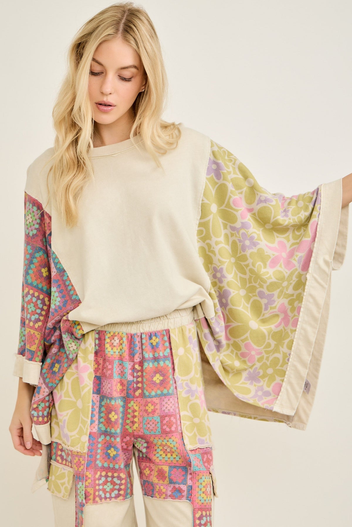 Always In Sight Mineral Washed Poncho In 3 Colors *Final Sale*