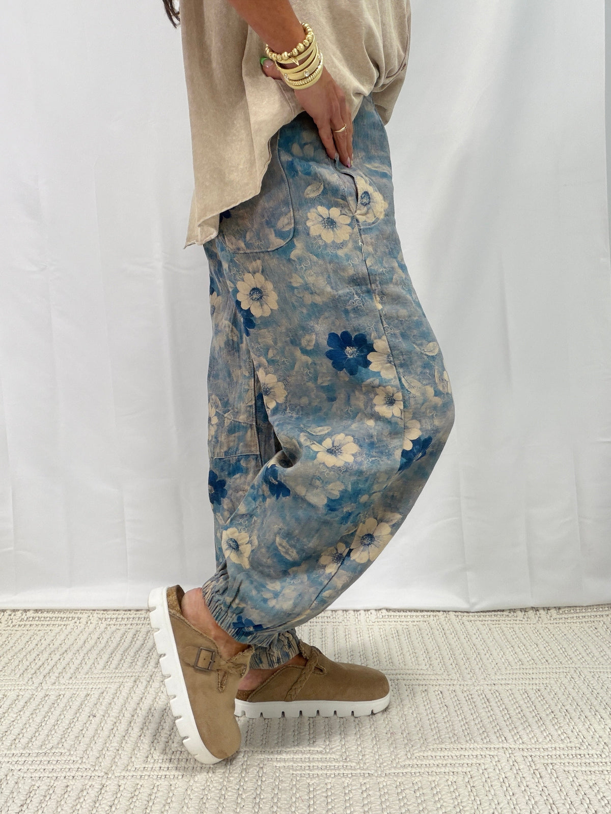 POL Standing Before You Jogger Pants In Navy