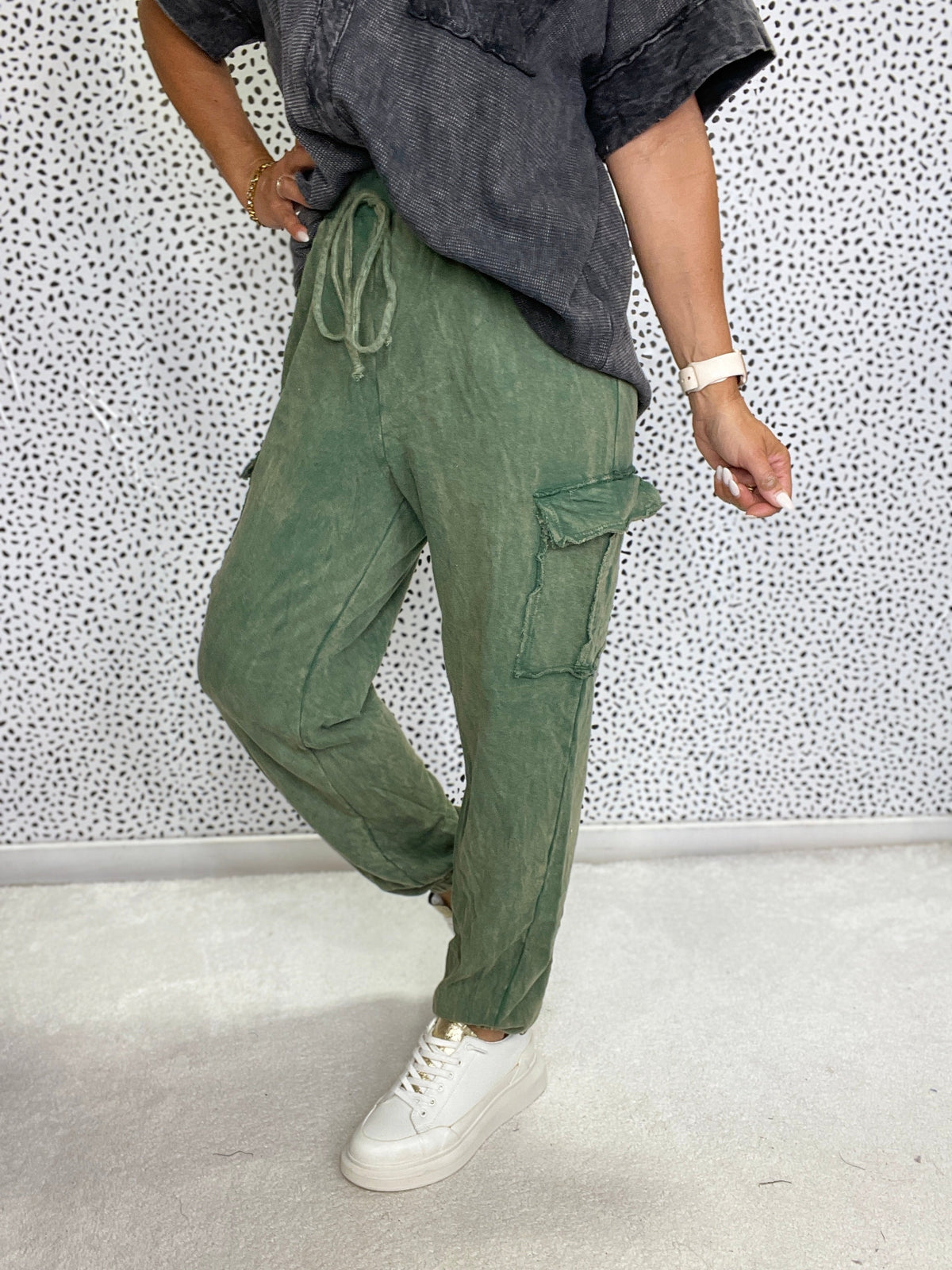 The Urban Mineral Cargo Joggers In 2 Colors *Final Sale*