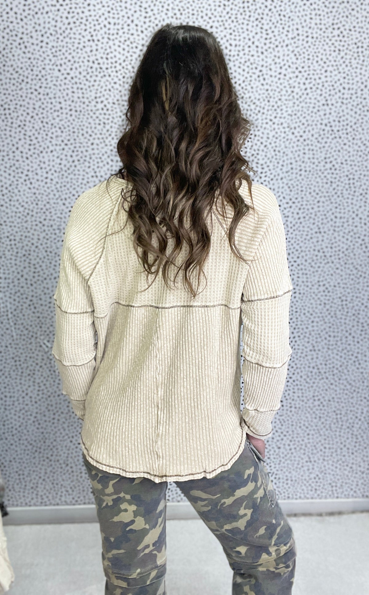 Weekend Favorite Henley Top In 3 Colors