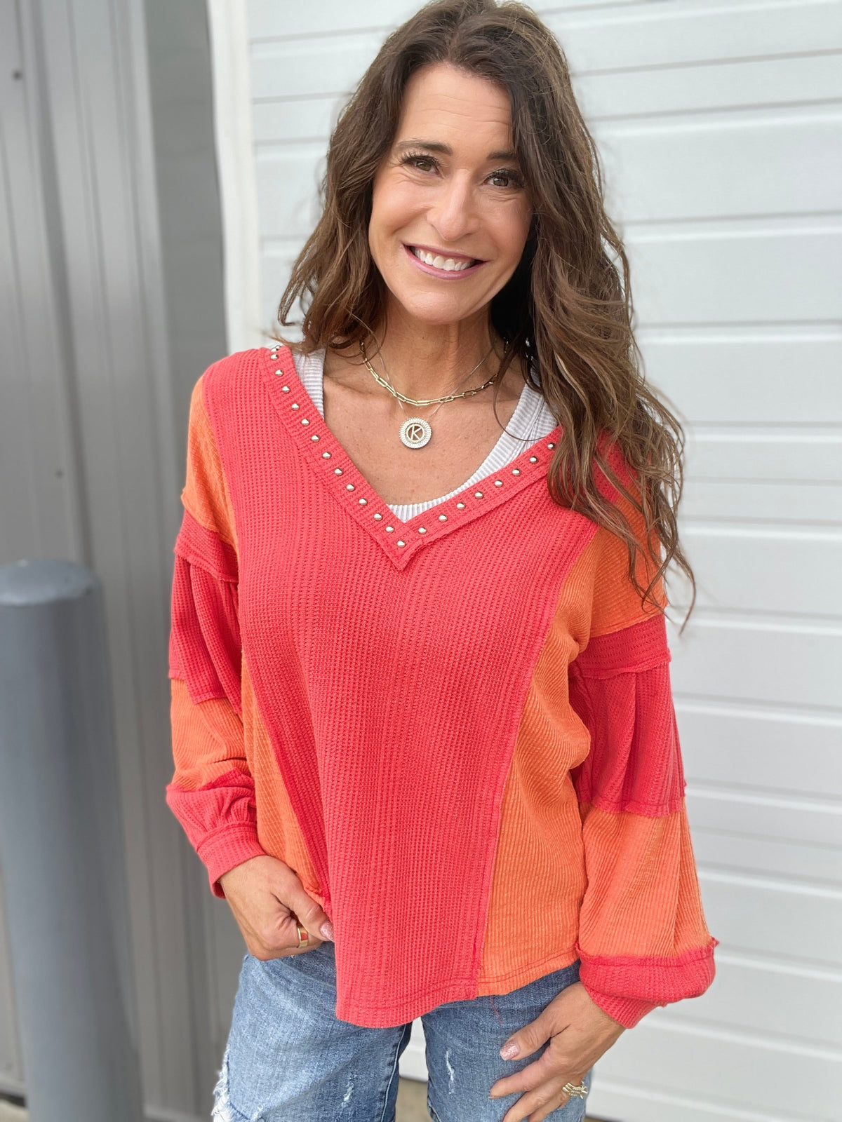 Pol Nothing But You Top In 3 Colors: Coral, Black, Ivory *Final Sale*