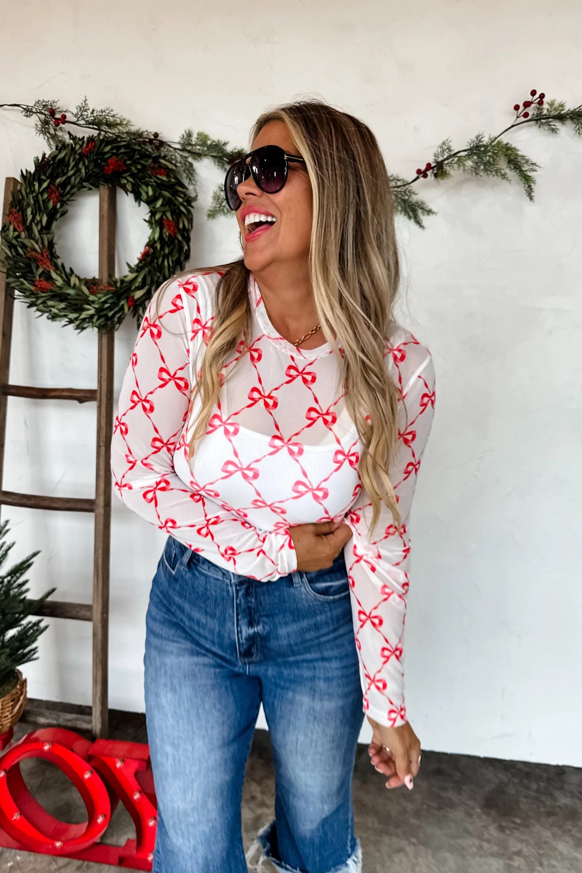 PREORDER: Dress It Up Mesh Top *Final Sale*