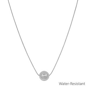 Water Resistant Chain With Ball Charm In 3 Colors *Final Sale*