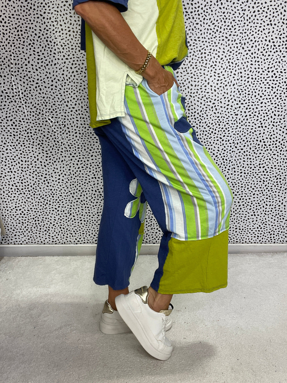 Groovy Bloom Patch Pants in 3 Colors