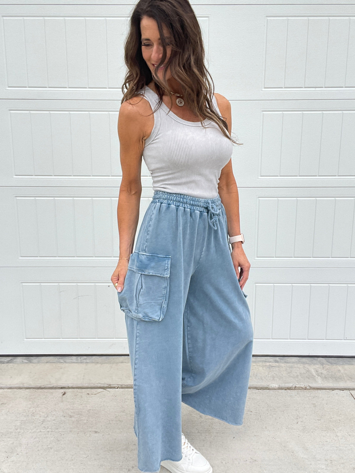Write A Song Terry Knit Pants In 4 Colors