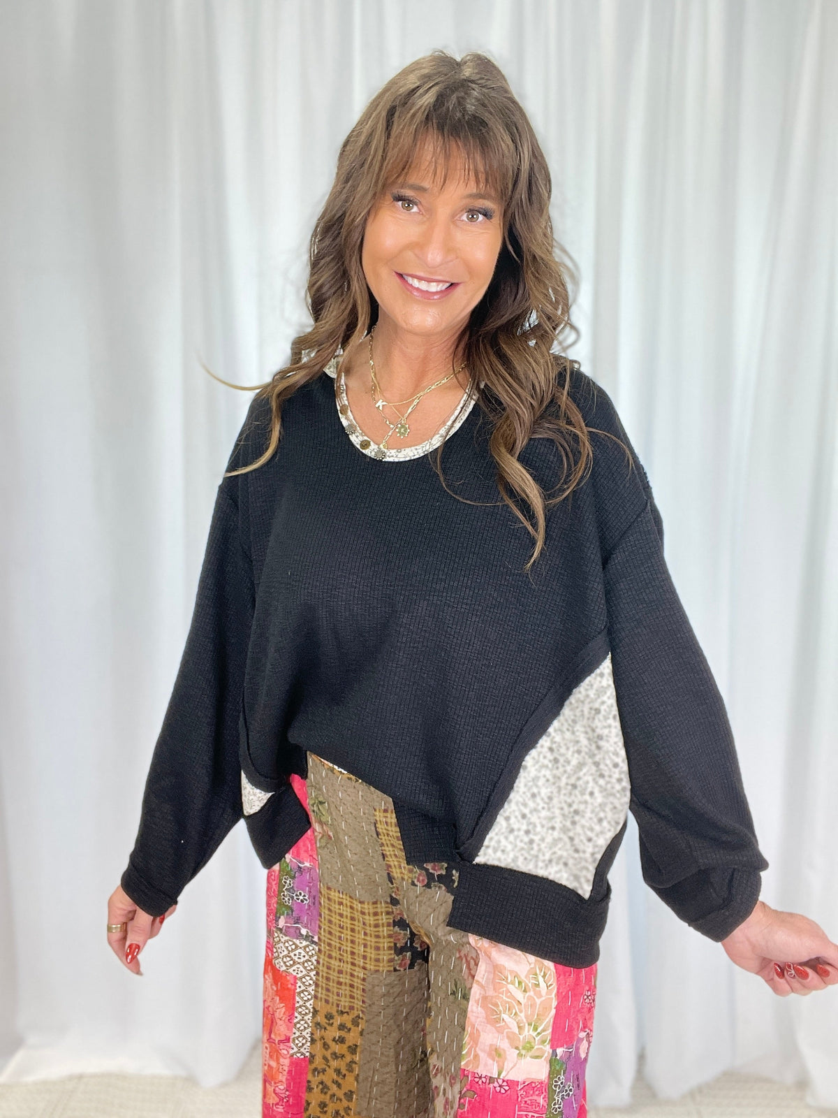 POL Daydream Rebel Balloon Sleeve Top In 3 Colors